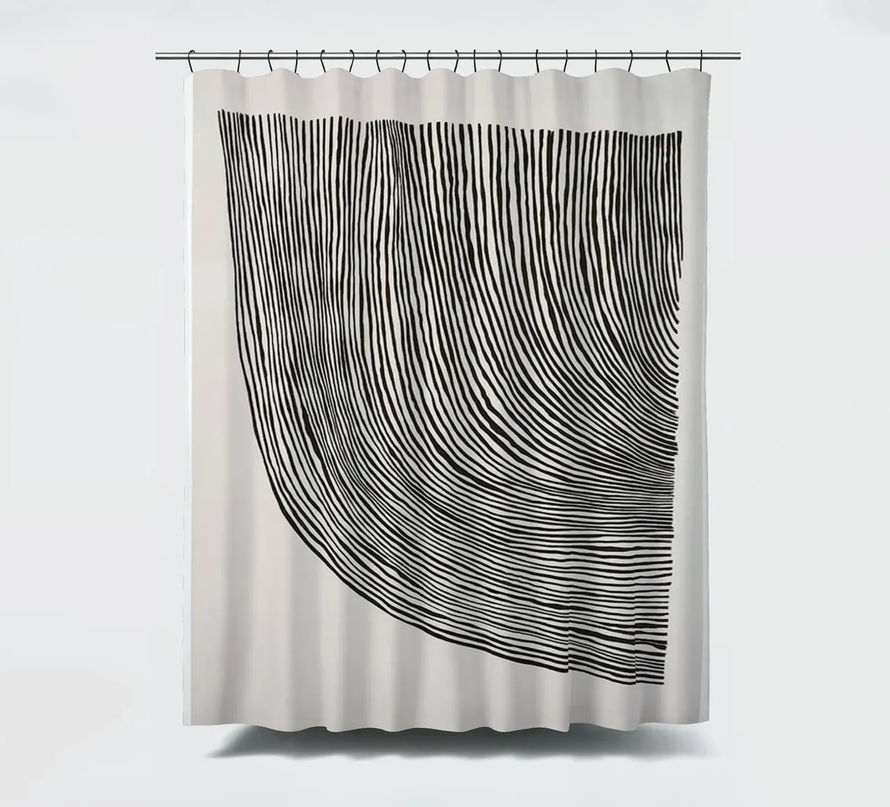 Linea curve tenda da doccia da Birgitpopshop