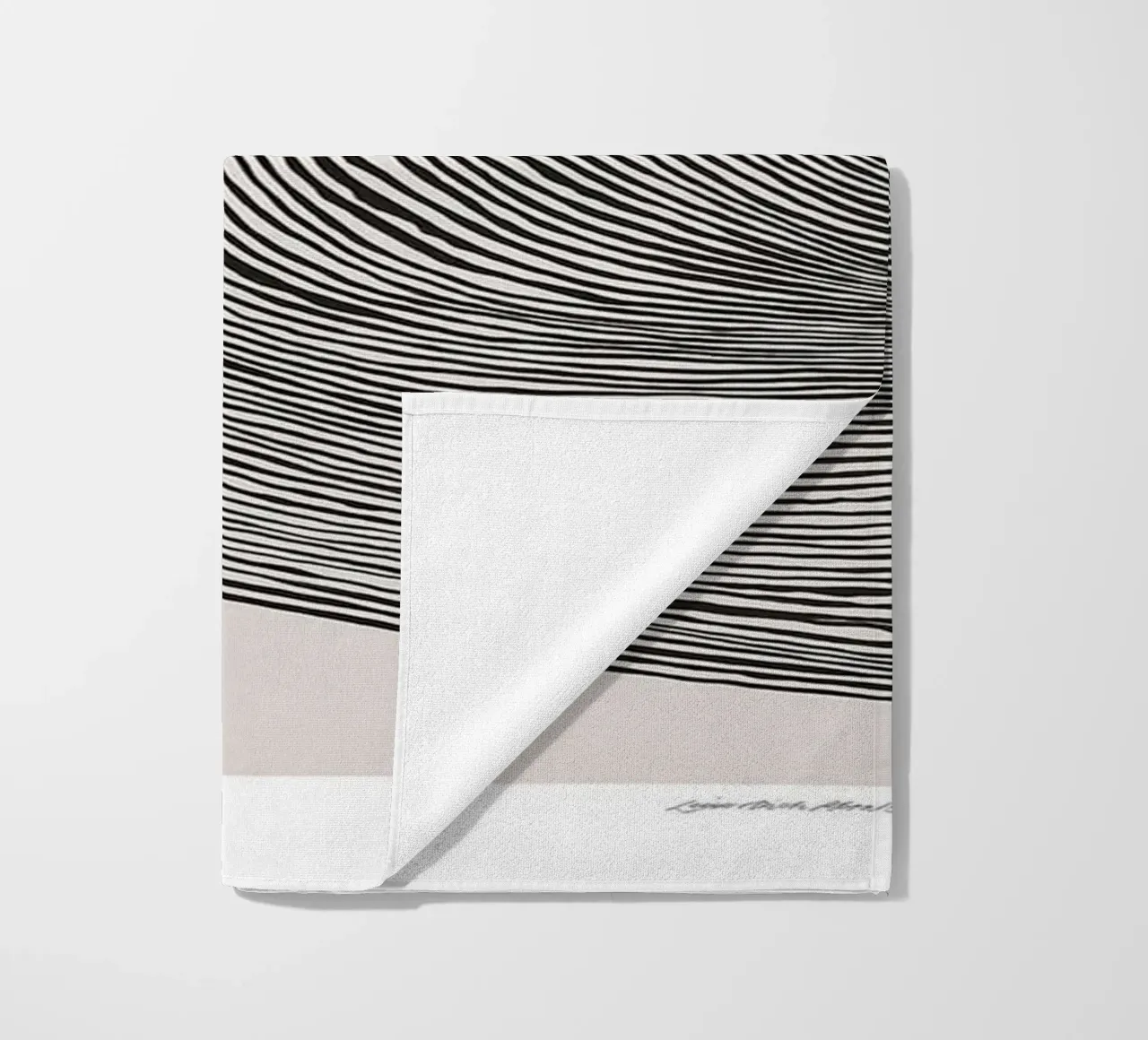 Linea curve telo mare da Birgitpopshop