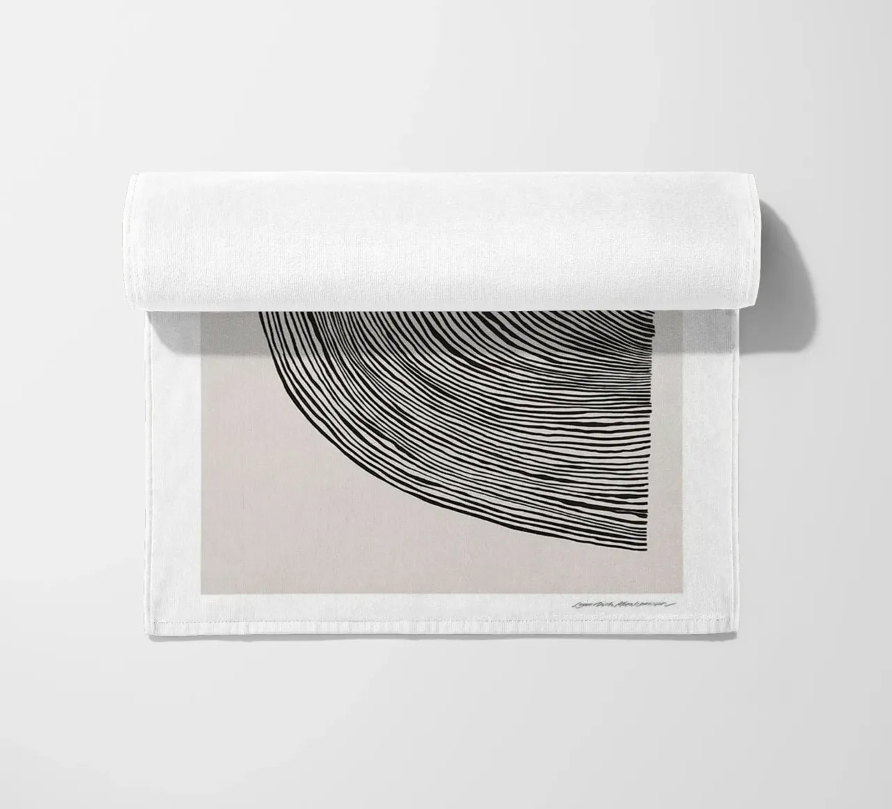 Linea curve telo mare da Birgitpopshop