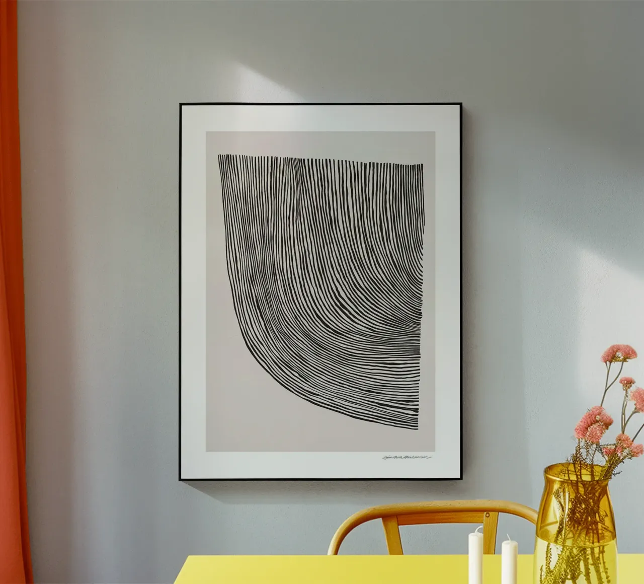 Linea curve plexiglass da Birgitpopshop