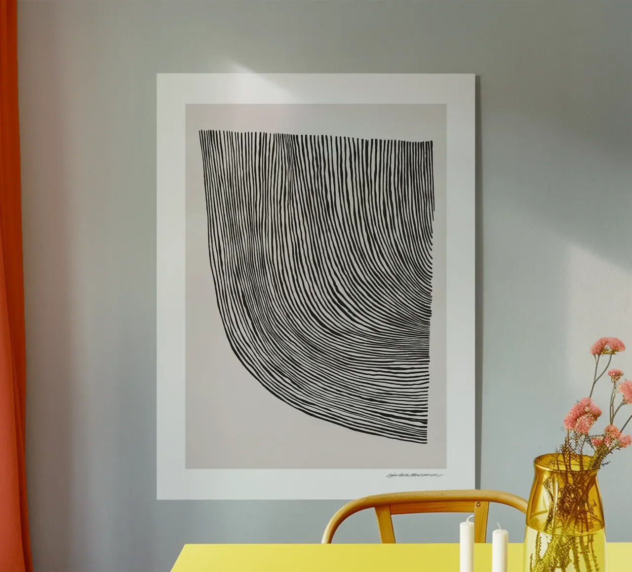 Linea curve plexiglass da Birgitpopshop