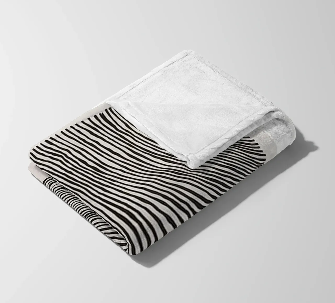 Linea curve coperta in pile da Birgitpopshop