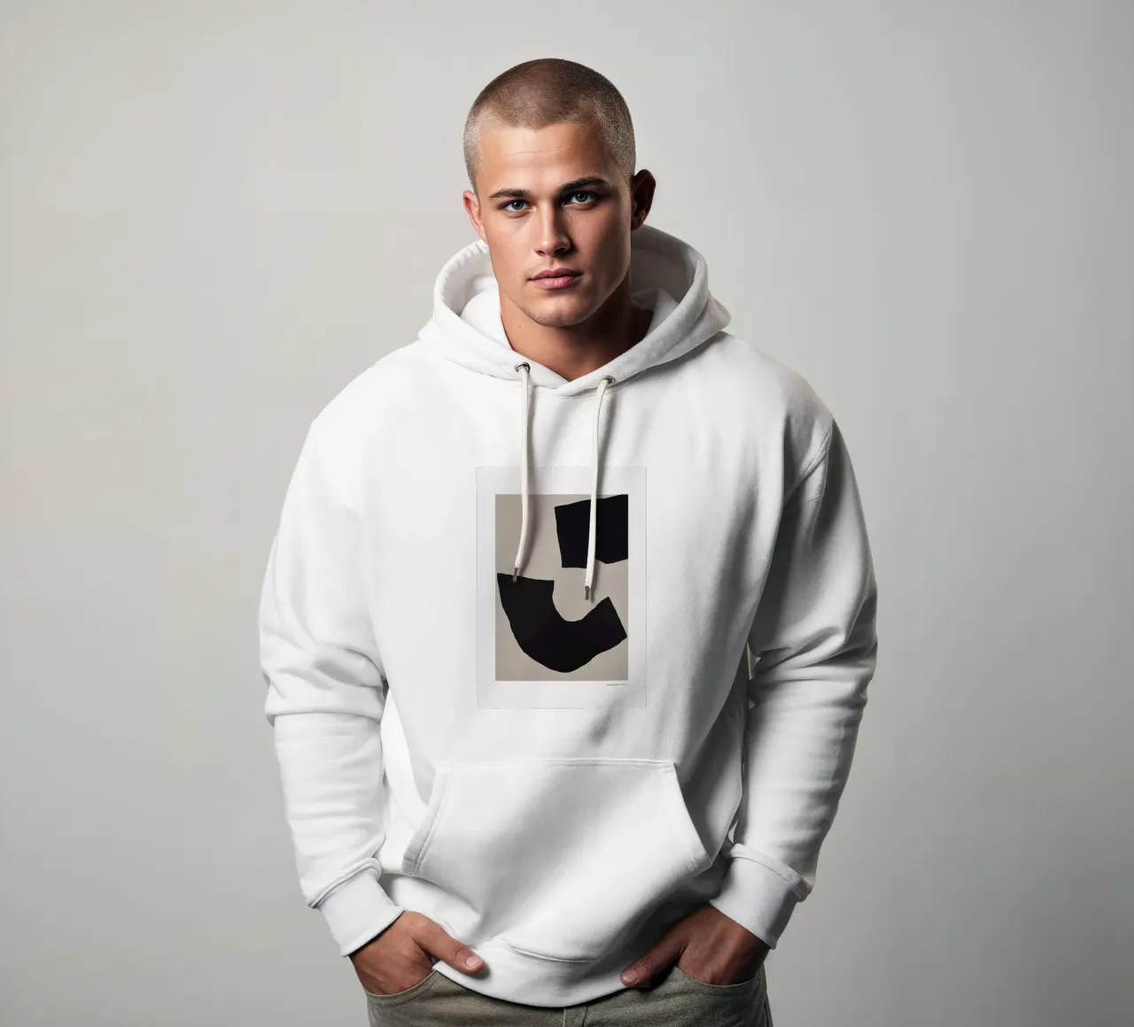 Mock Up n. 1 felpa con cappuccio da Birgitpopshop