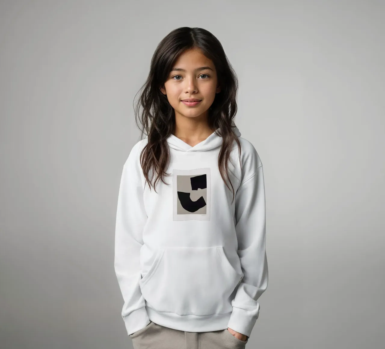Mock Up n. 1 felpa bambino con cappuccio da Birgitpopshop