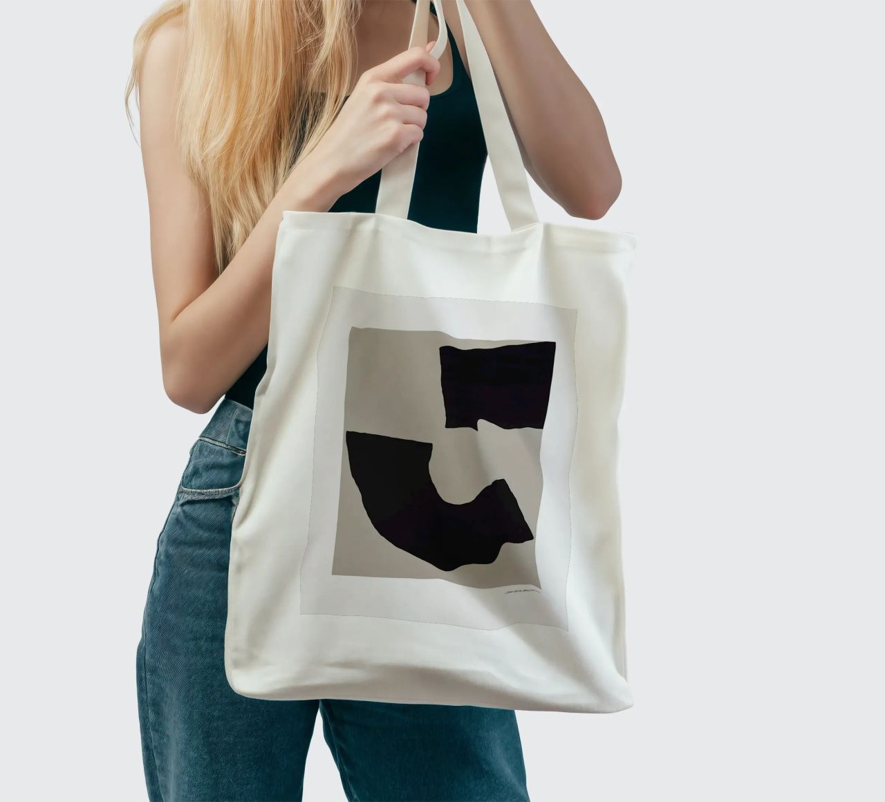 Mock Up n. 1 borsa in juta da Birgitpopshop