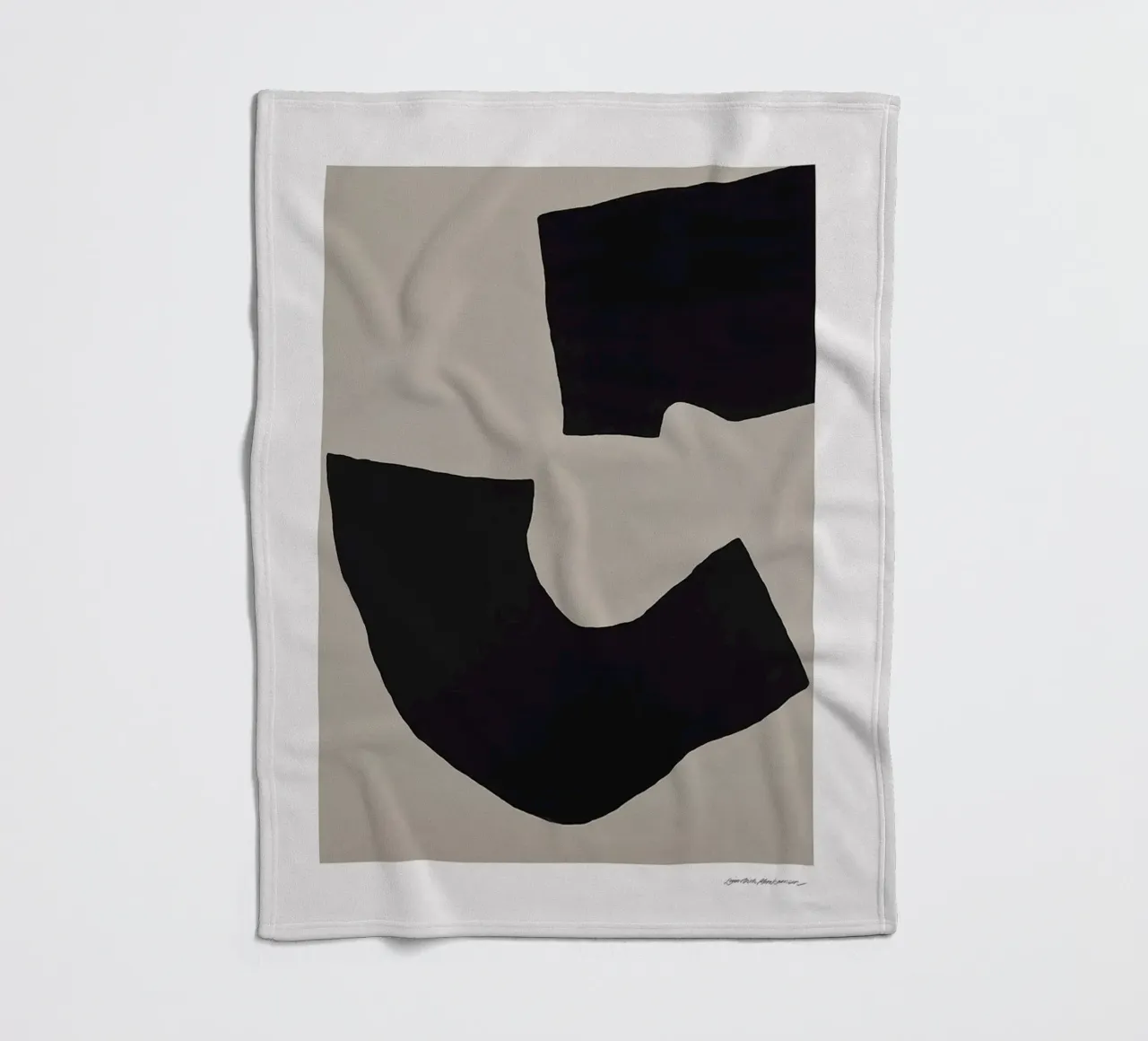 Mock Up n. 1 coperta in pile da Birgitpopshop