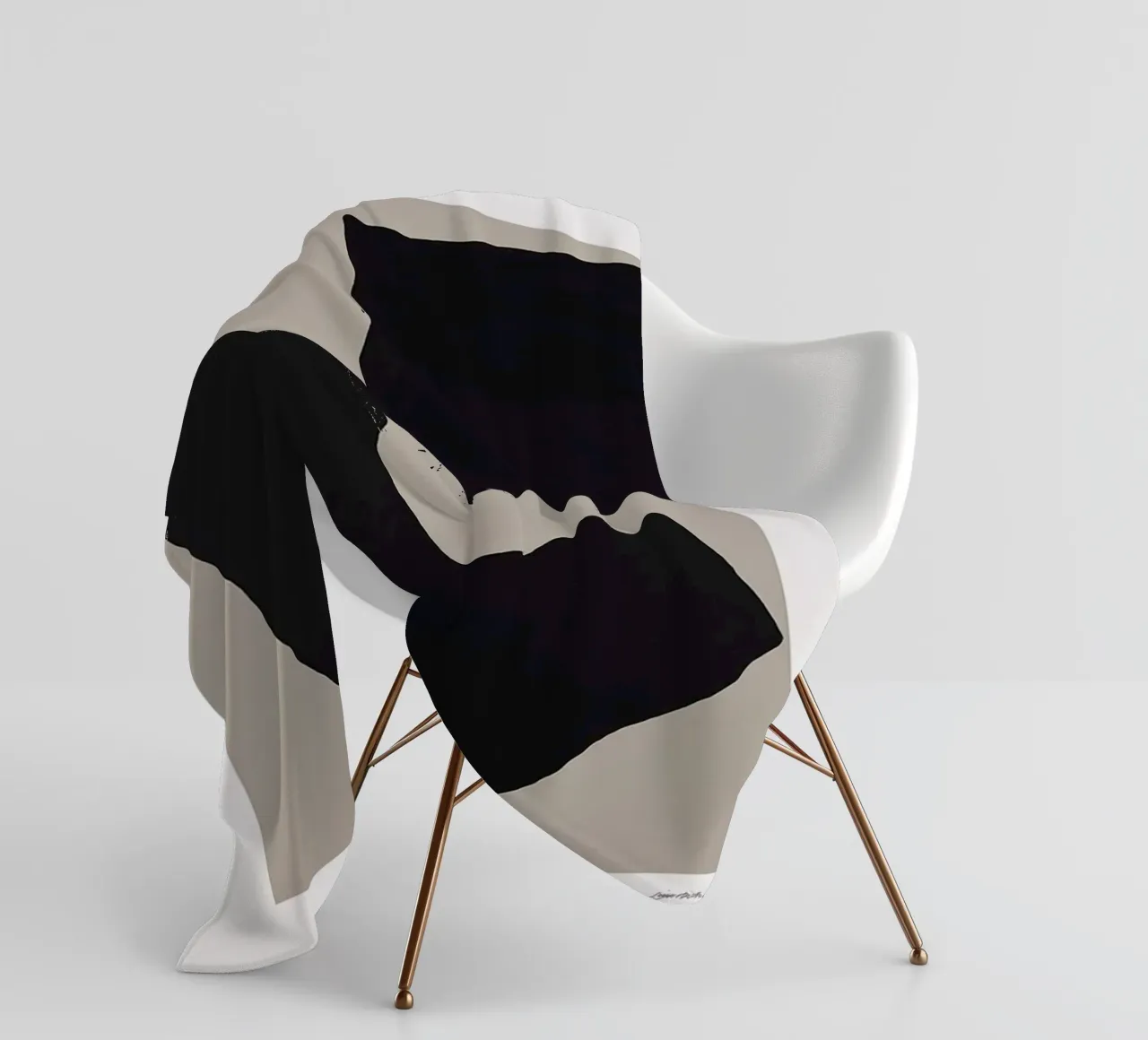 Mock Up n. 1 coperta in pile da Birgitpopshop