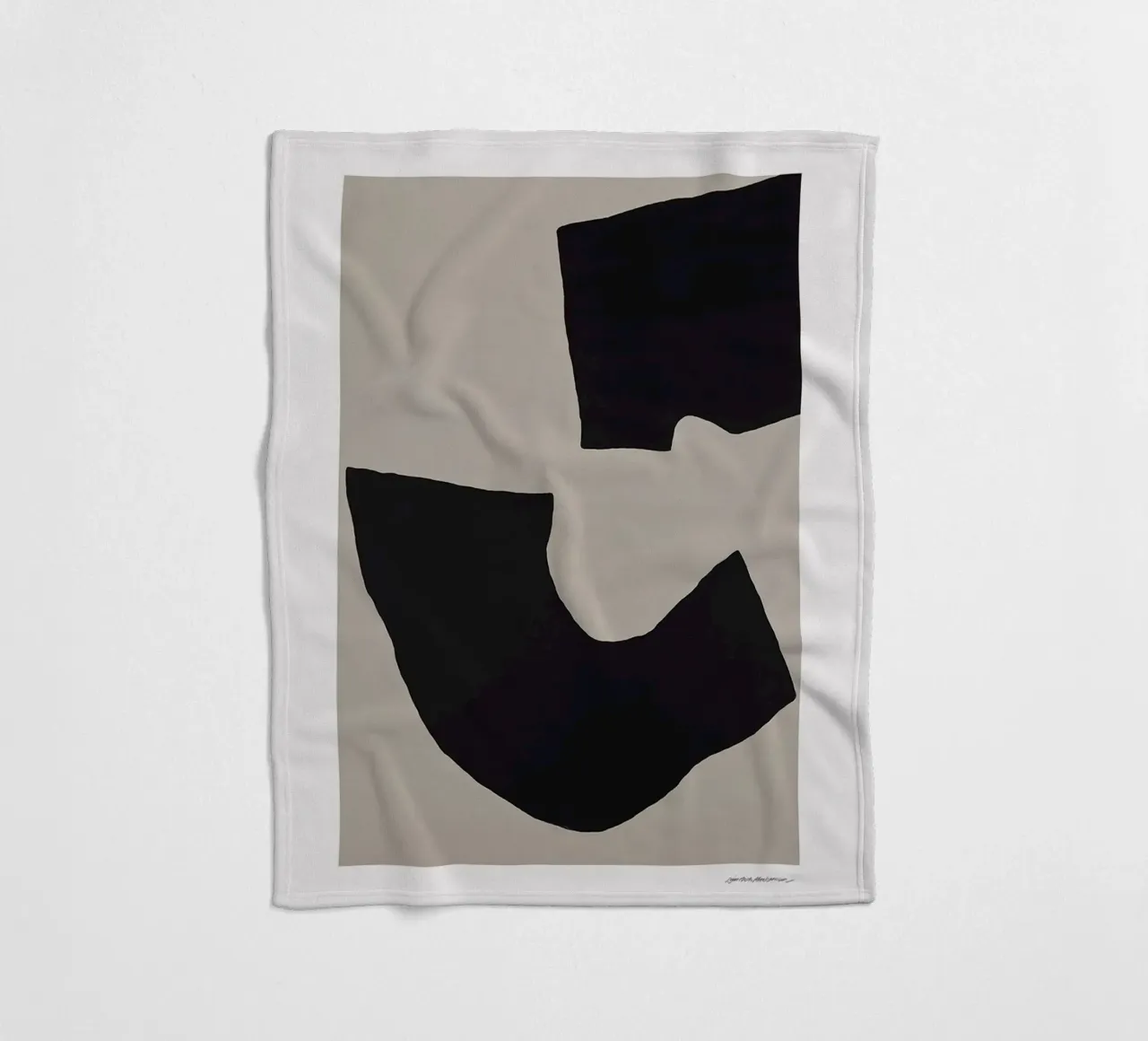 Mock Up n. 1 coperta in pile da Birgitpopshop