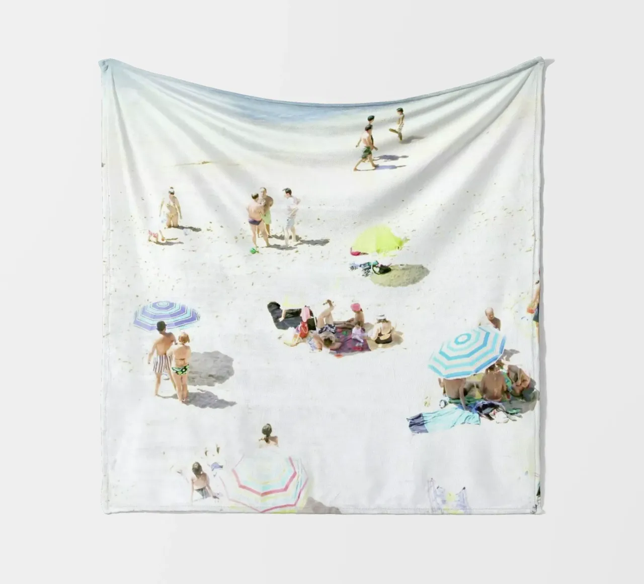 happy days fleece blanket by Ingrid Beddoes