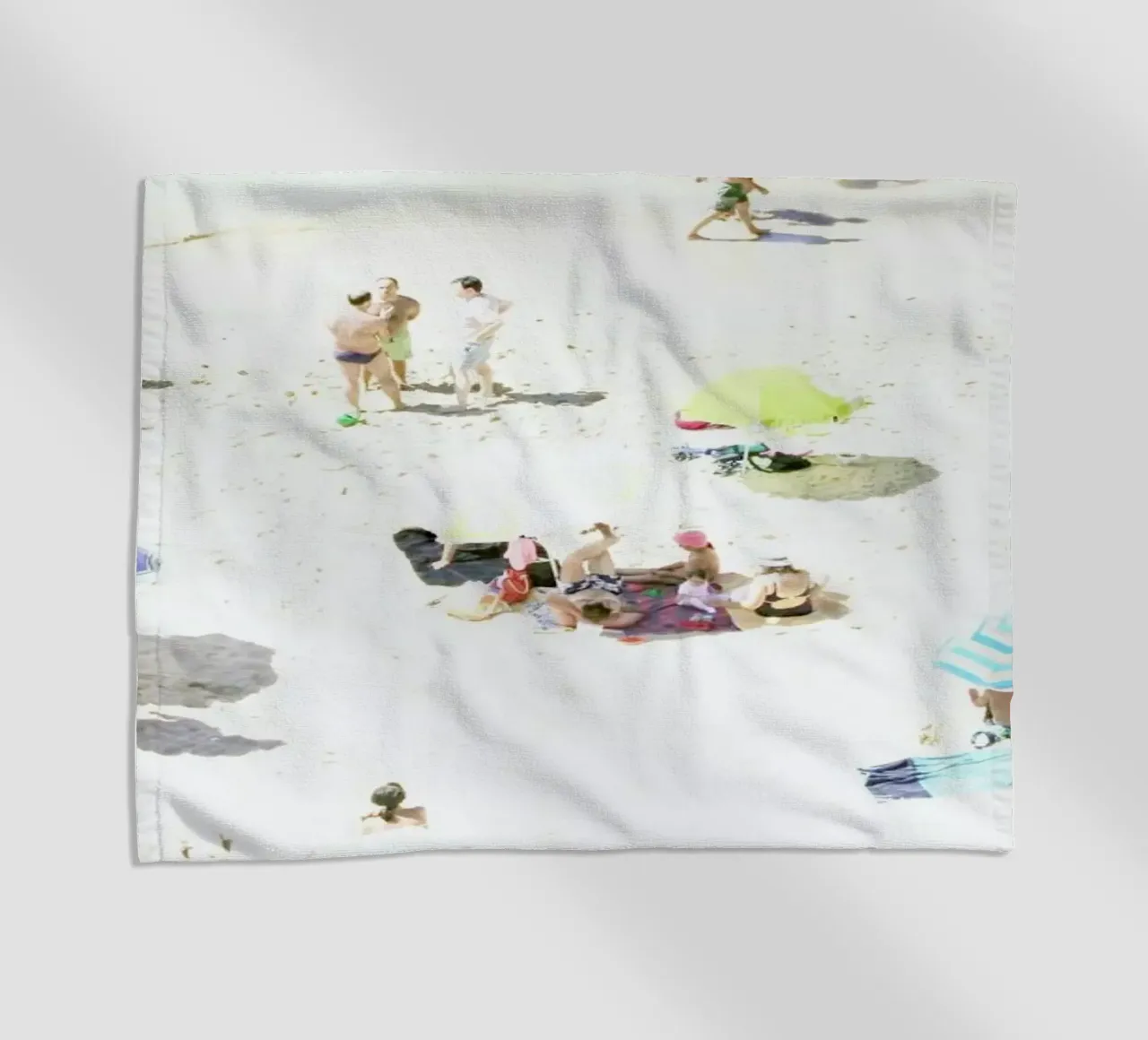 happy days beach towel by Ingrid Beddoes