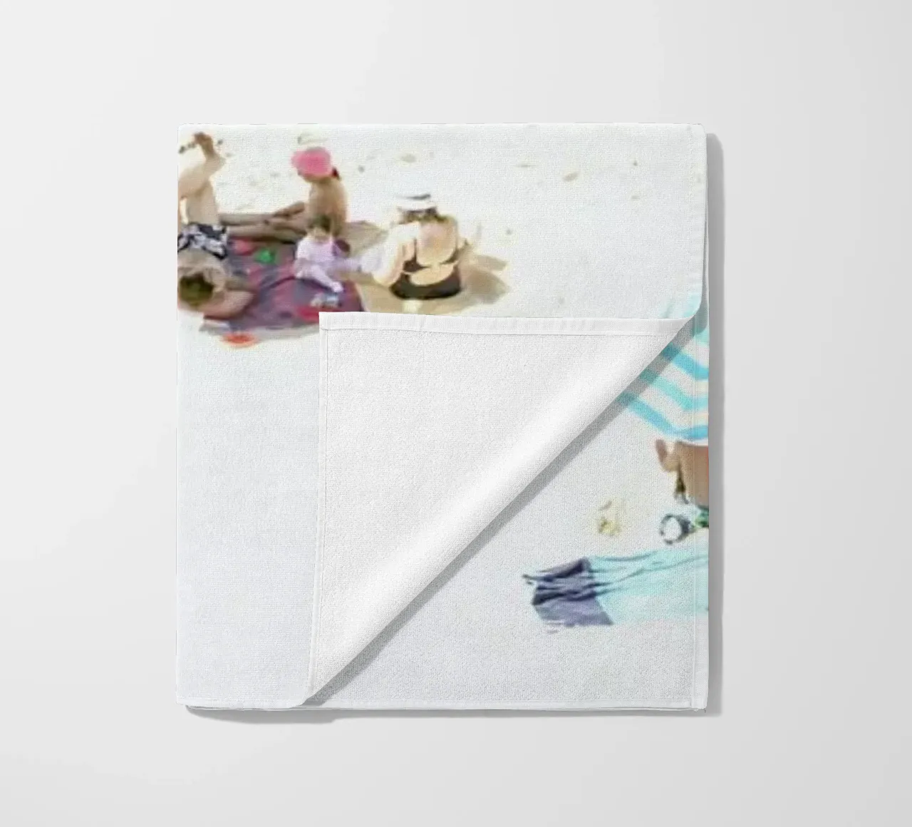 happy days beach towel by Ingrid Beddoes