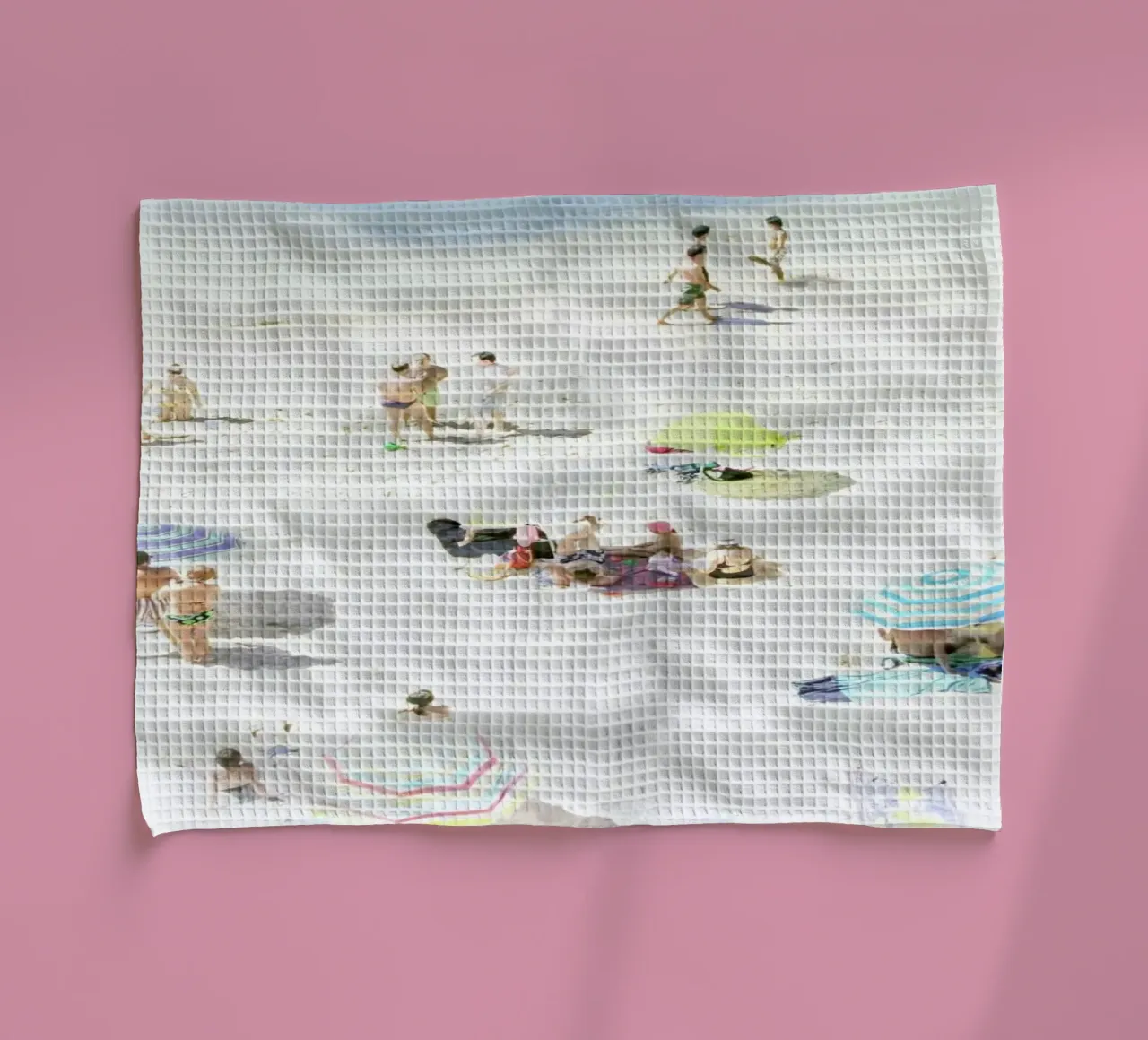 happy days tea towel by Ingrid Beddoes