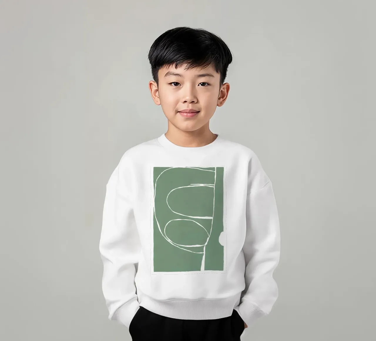 Insist felpa bambino da Birgitpopshop