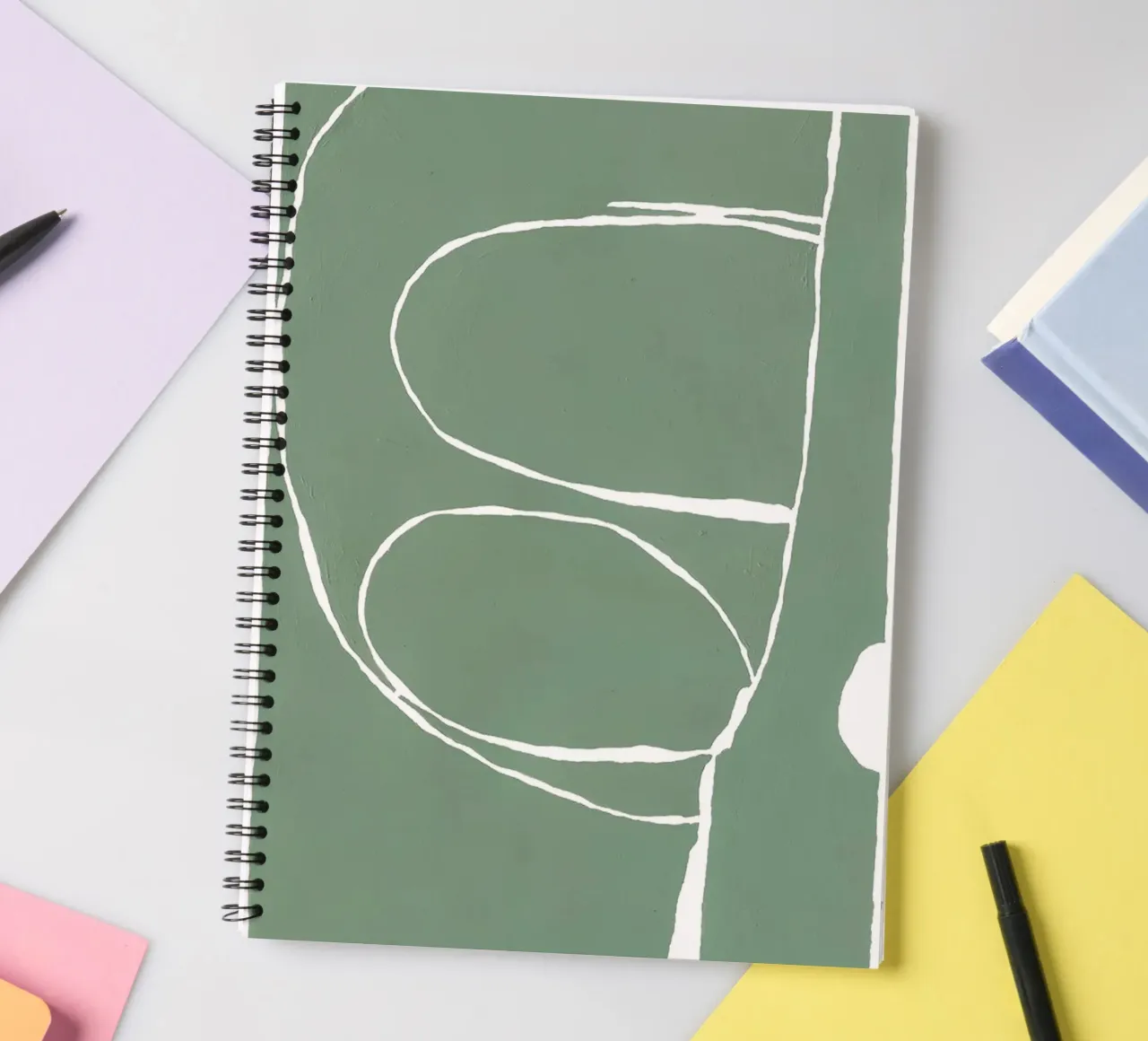Insist spiral notebook by Birgitpopshop