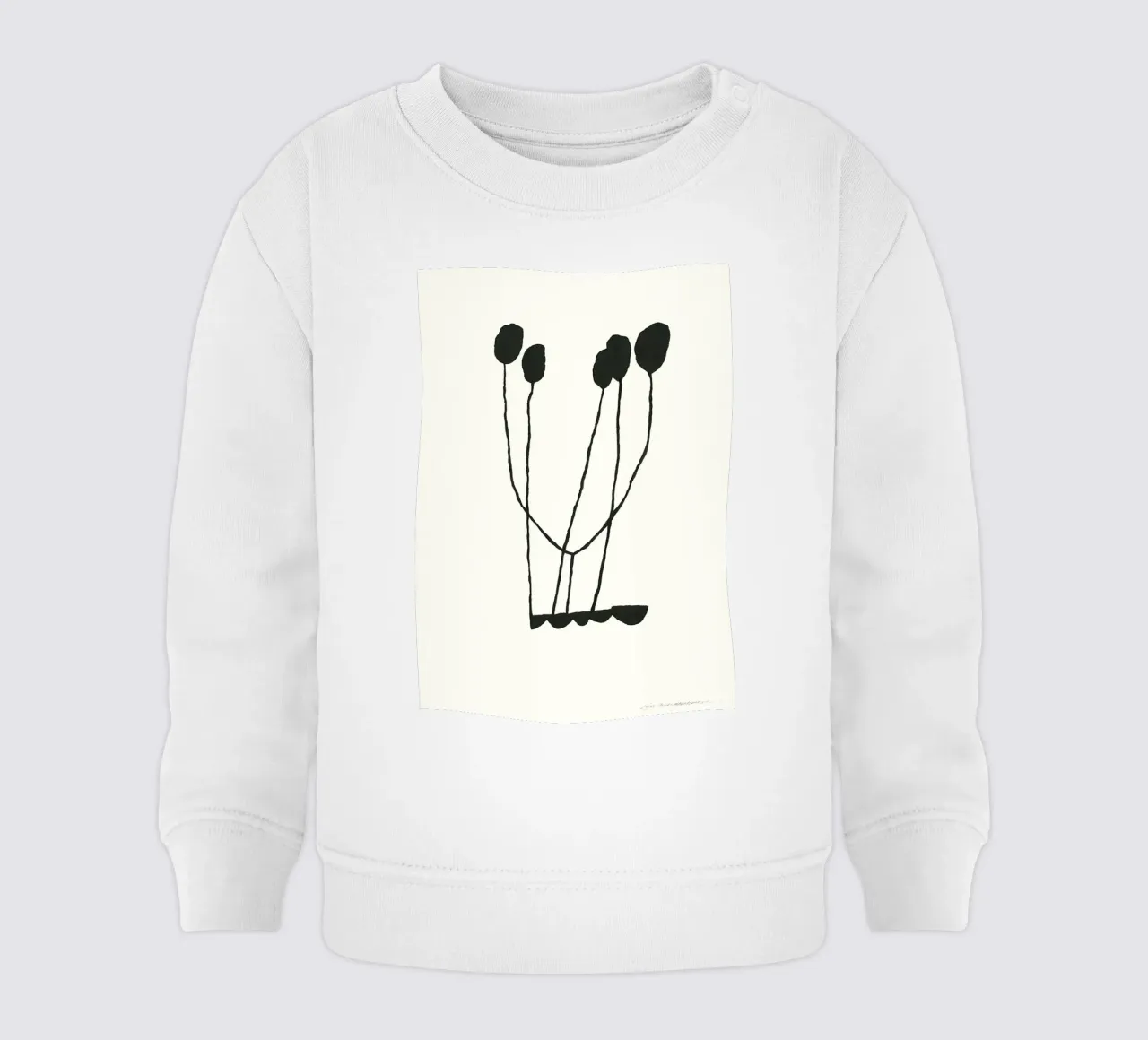 Ciao felpa neonato da Birgitpopshop