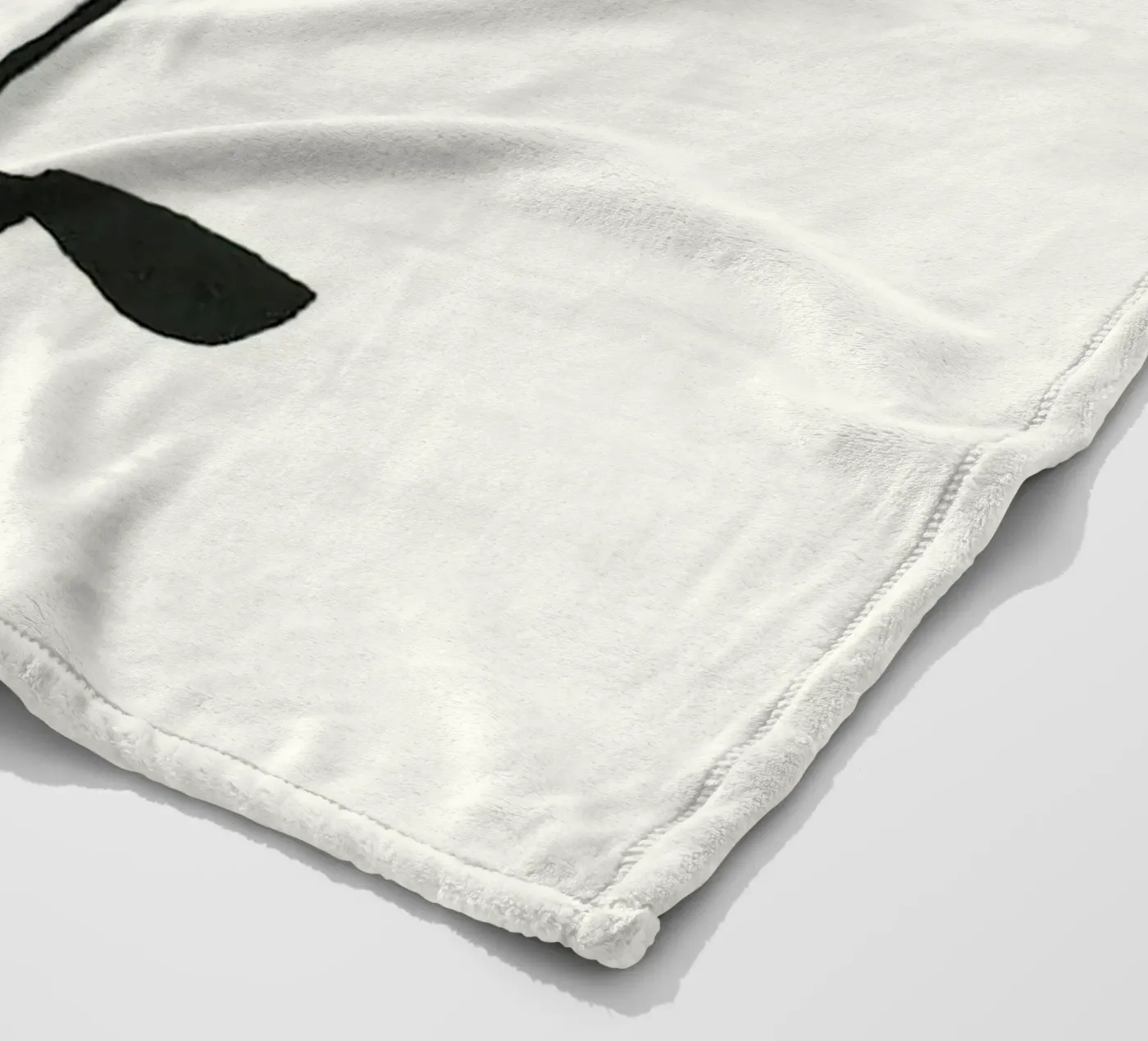 Hello fleece blanket by Birgitpopshop