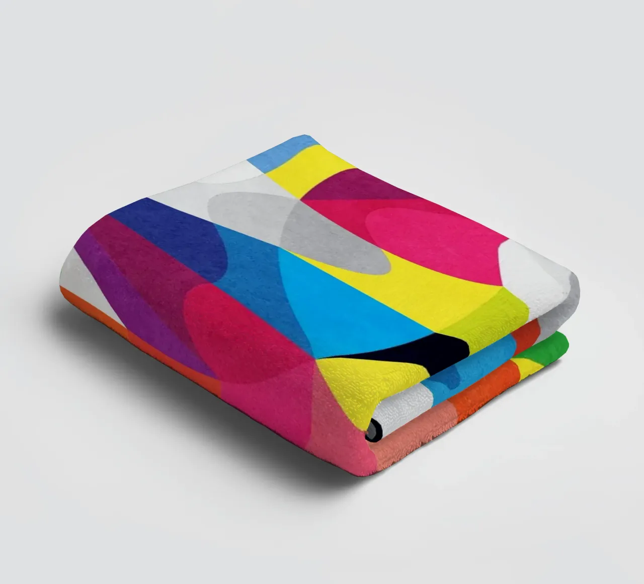 New Ways - Abstraktes geometrisches Muster Handtuch von lovely lines