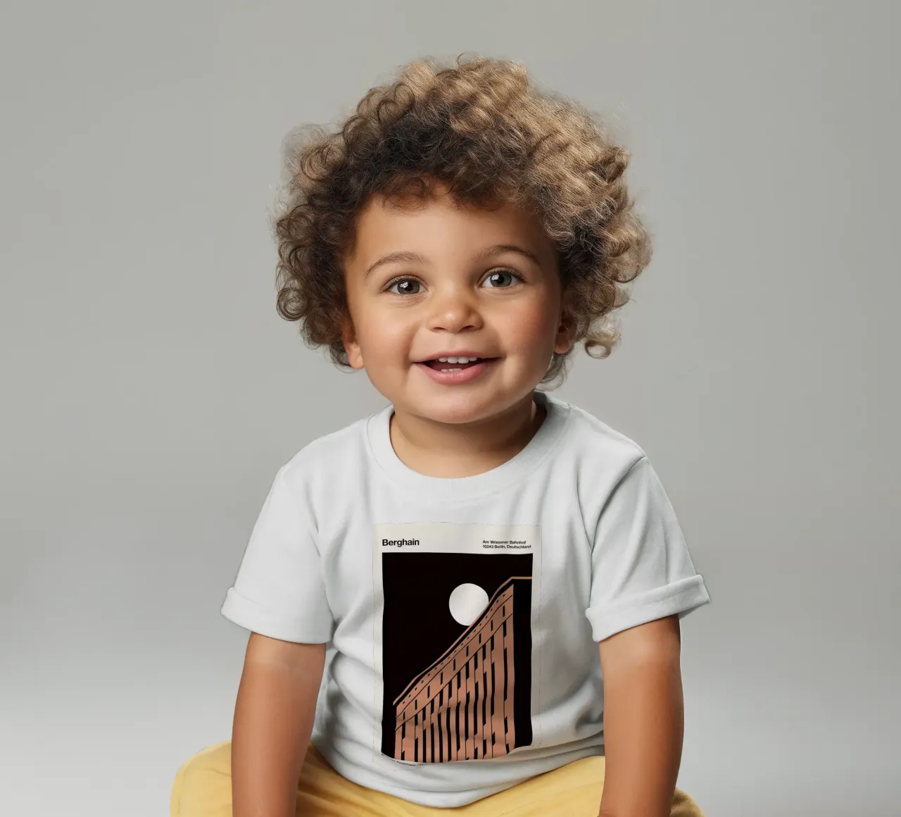 Berghain Night baby t-shirt van Florent Bodart
