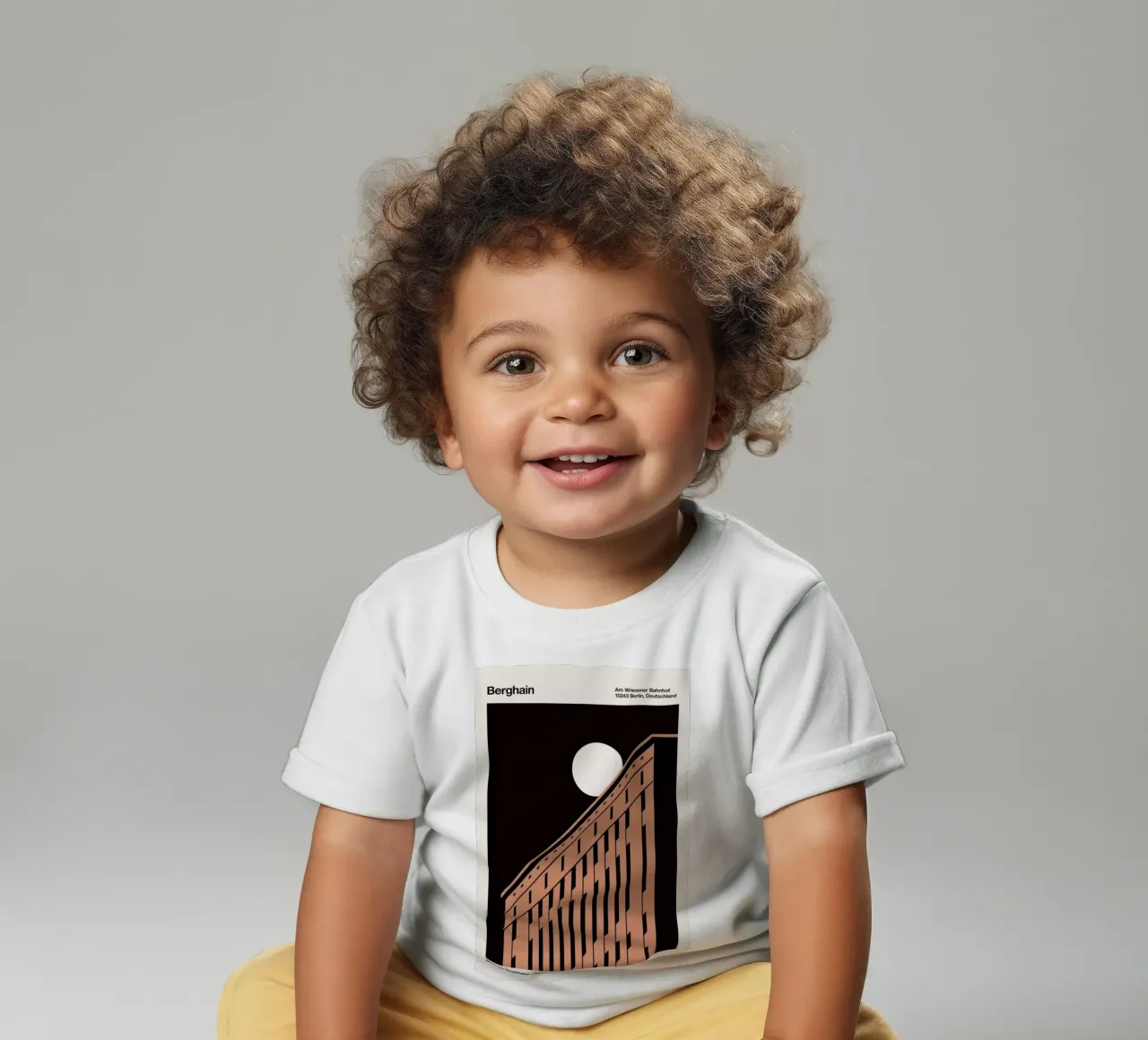 Berghain Night baby t-shirt van Florent Bodart