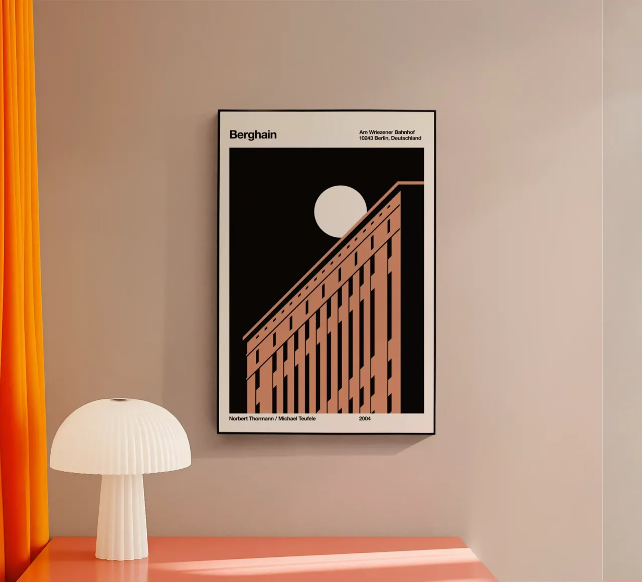 Berghain Night plexiglass da Florent Bodart