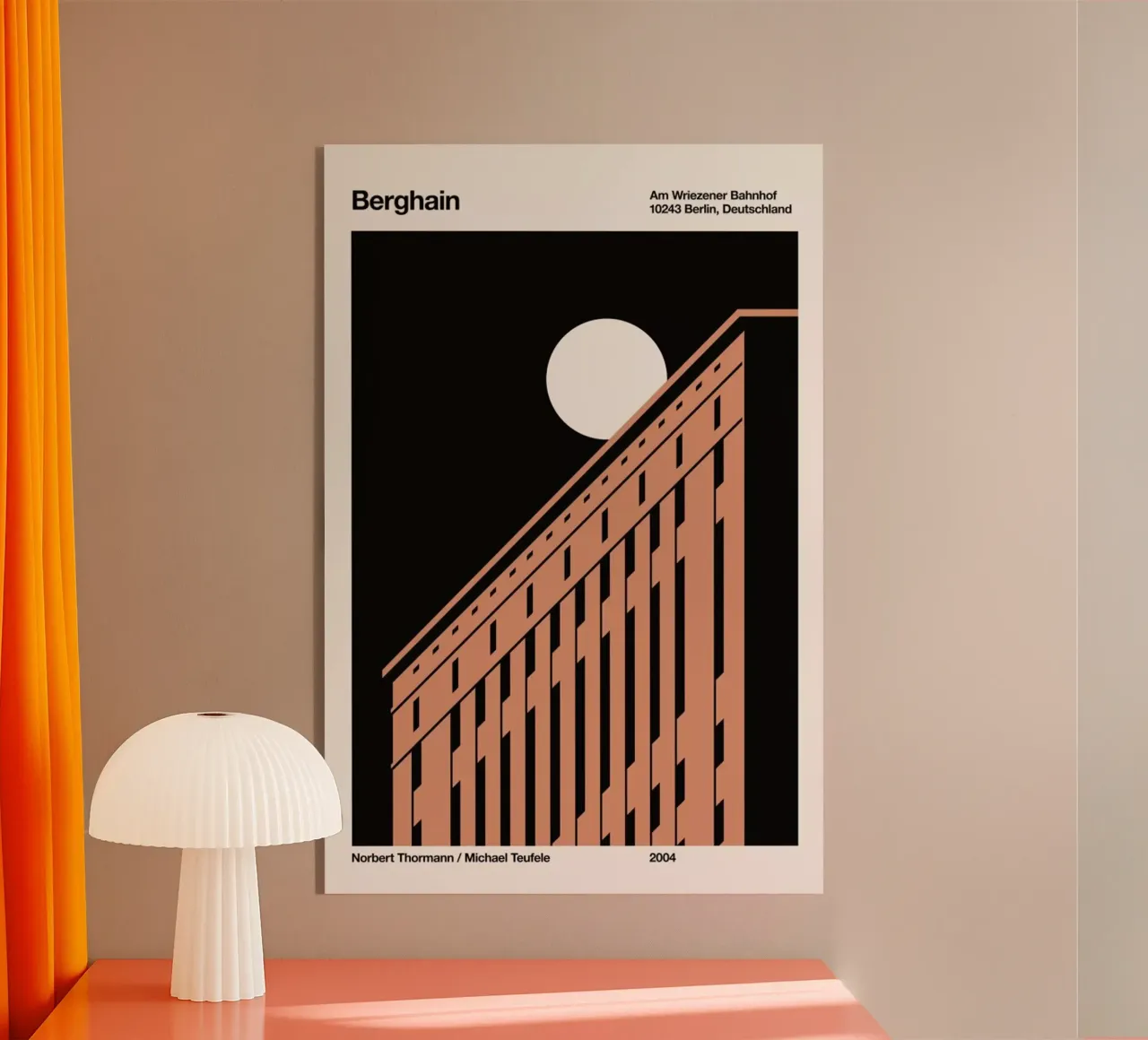 Berghain Night plexiglass da Florent Bodart