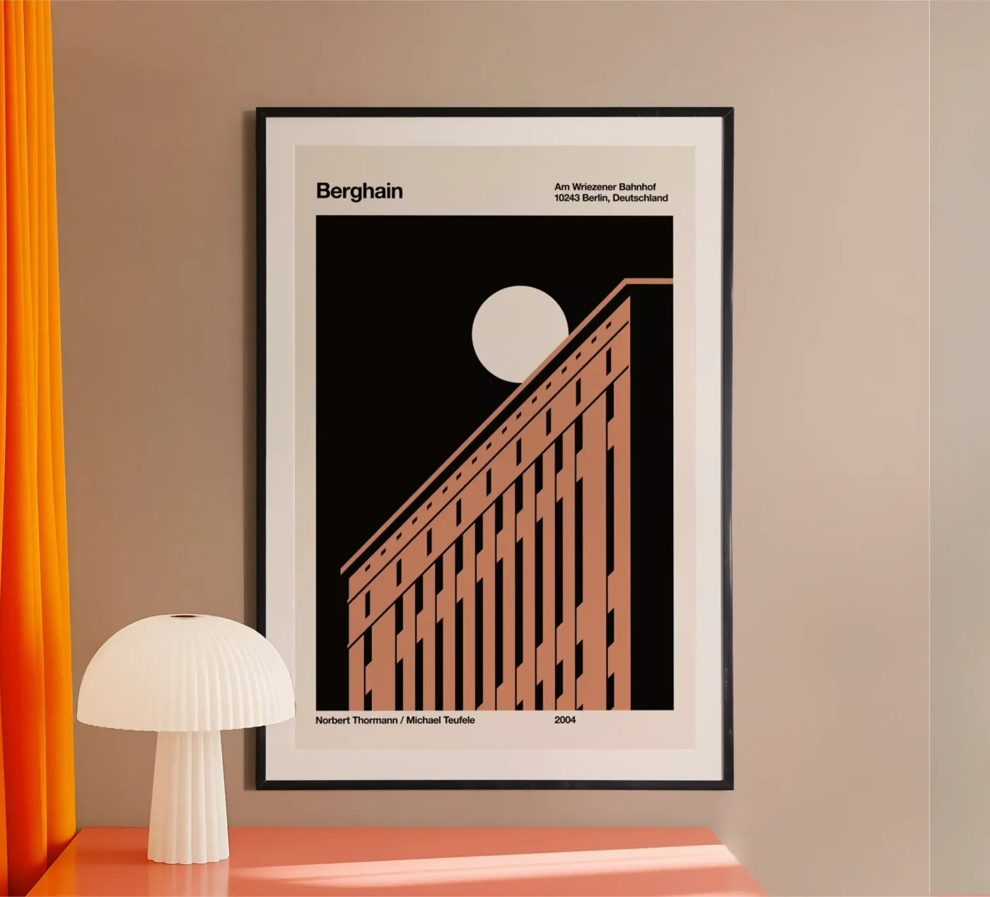 Berghain Night poster da Florent Bodart