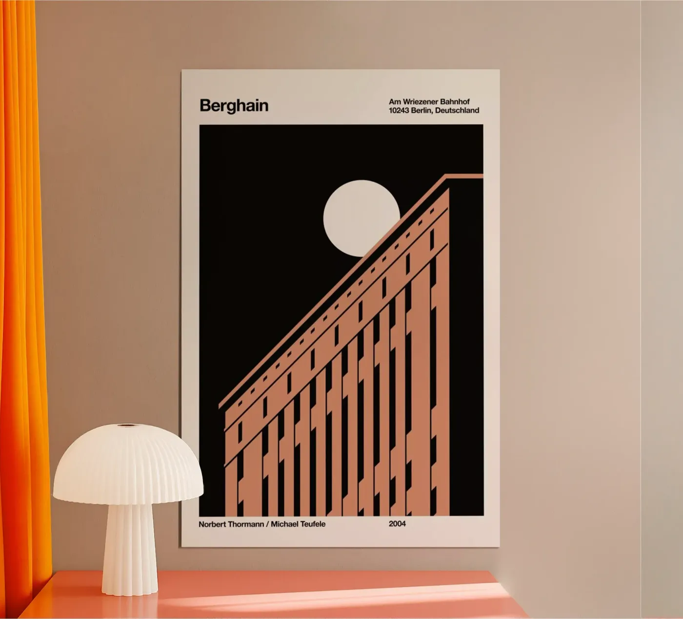 Berghain Night poster da Florent Bodart