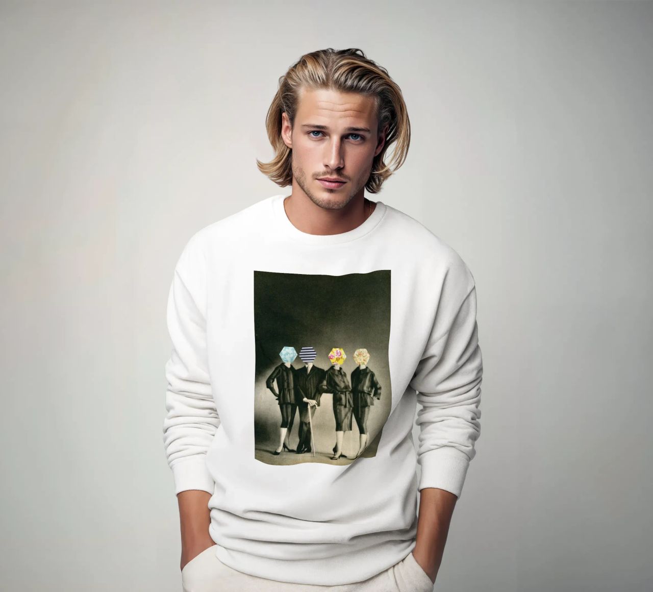 Moda moderna sudadera de Cassia Beck Collage