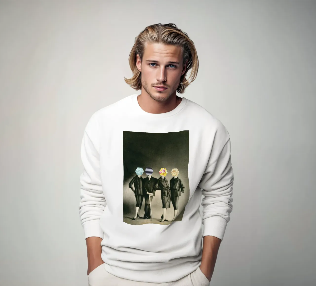 Moda moderna sudadera de Cassia Beck Collage