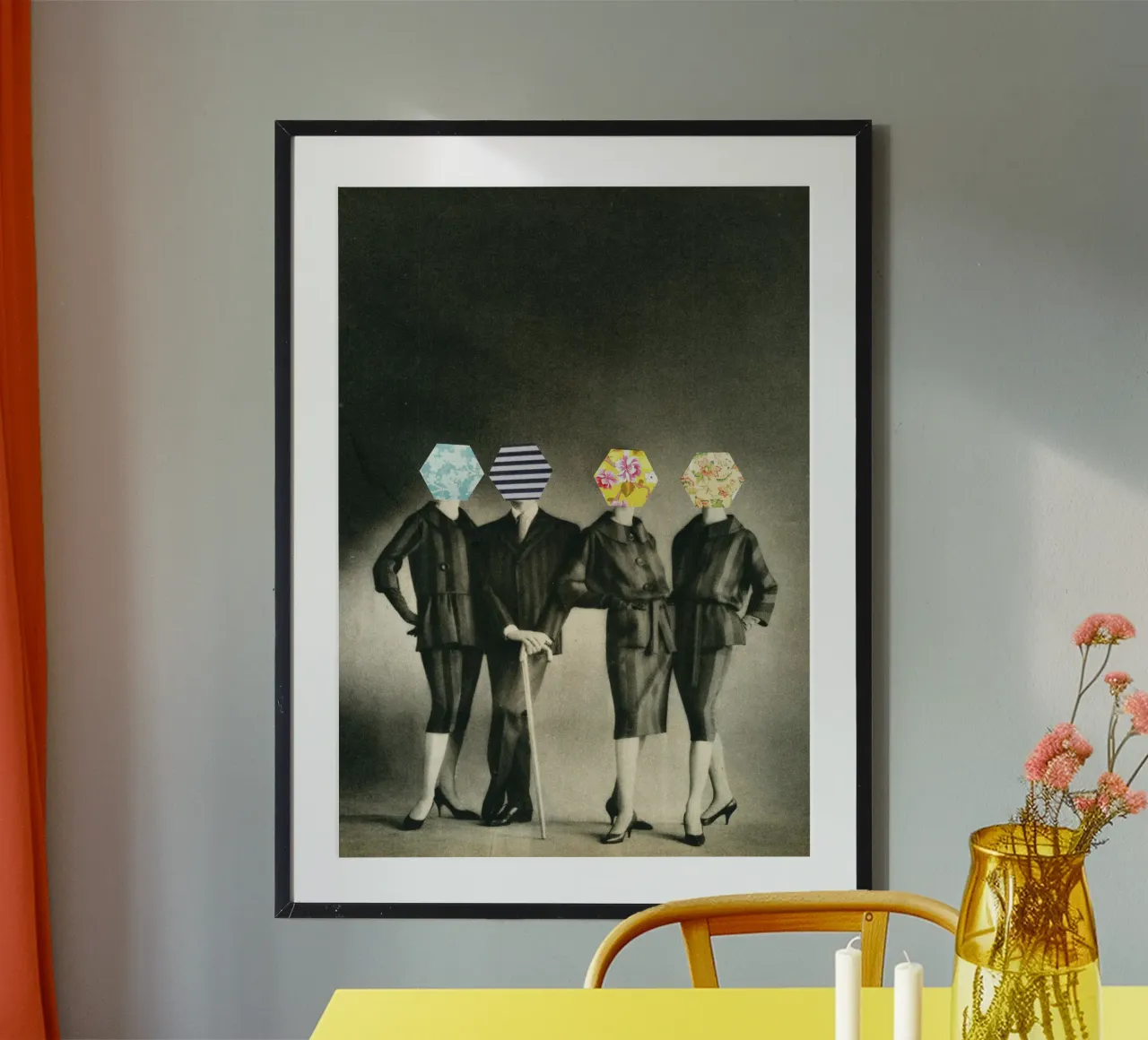 Moda moderna poster da Cassia Beck Collage