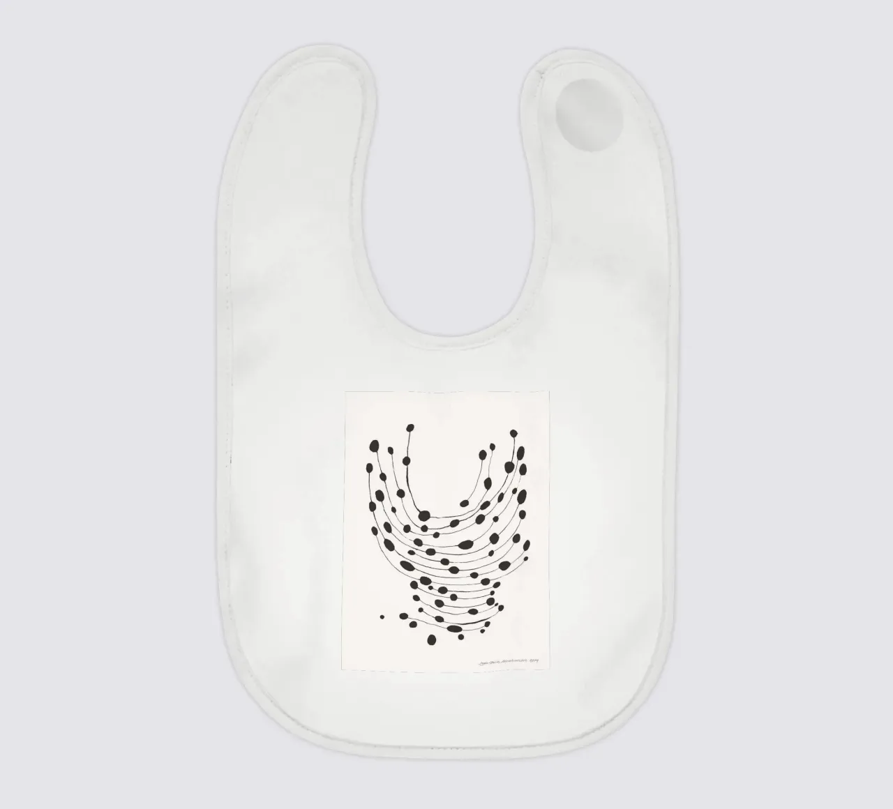 Dancing Dots bavaglino da Birgitpopshop