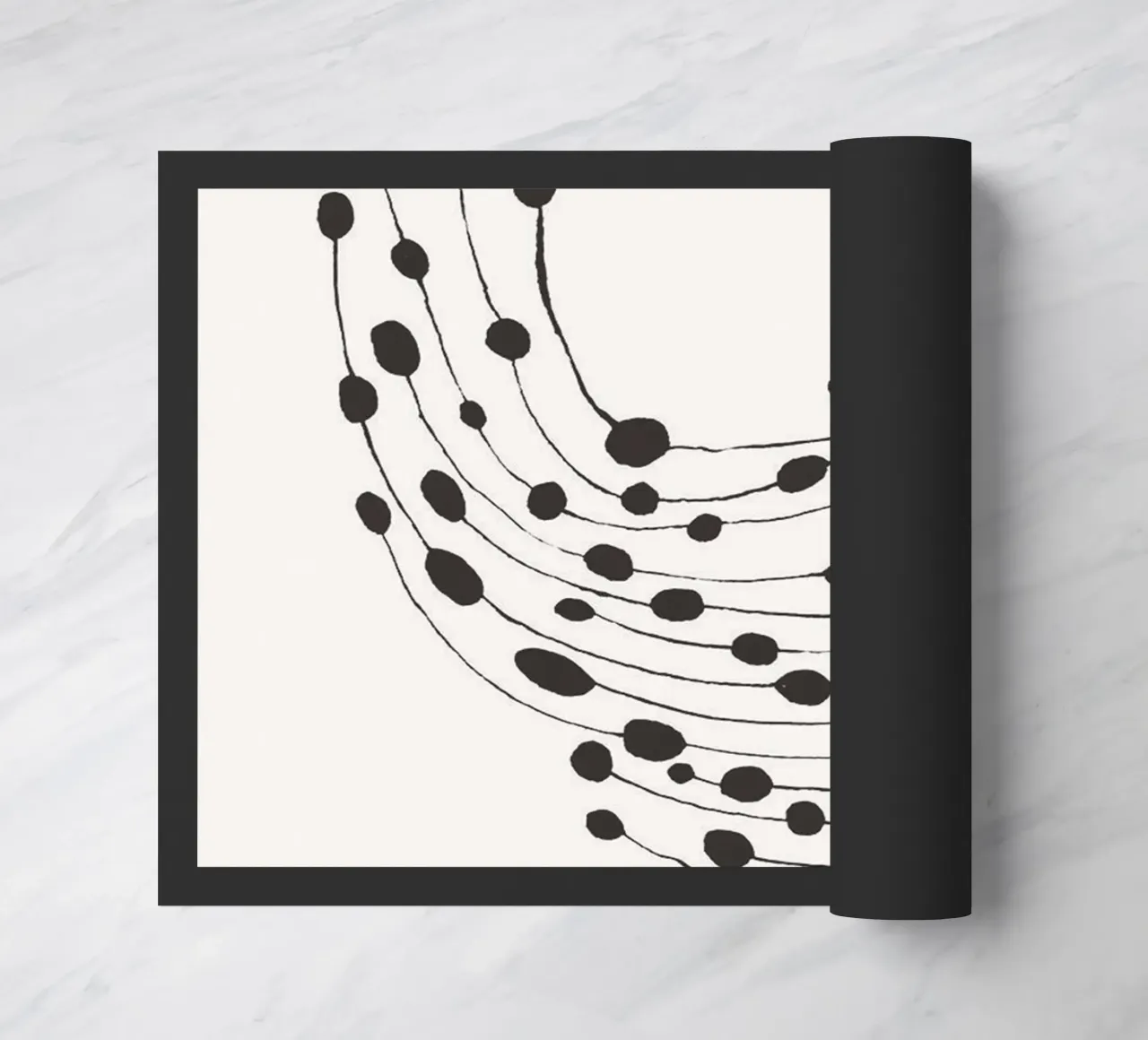 Dancing Dots doormat by Birgitpopshop