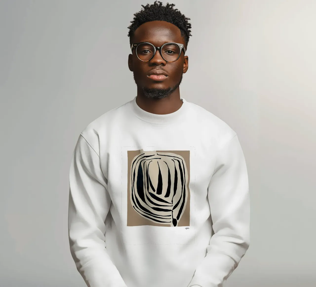 Gestreift geschichtet Sweatshirt von Birgitpopshop