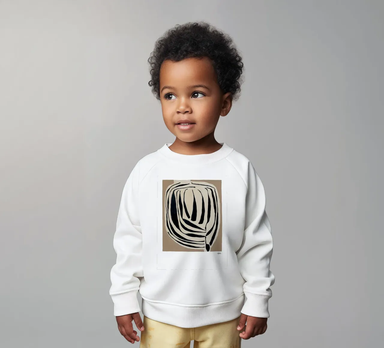 Rayas en capas sudadera de bebé de Birgitpopshop