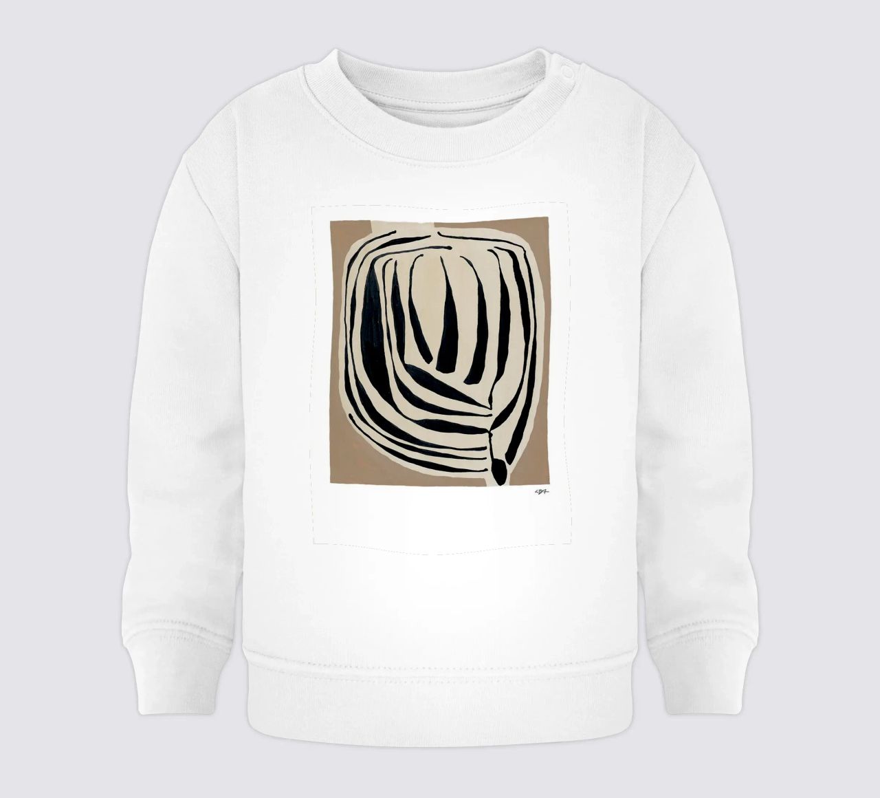 Stratificato a righe felpa neonato da Birgitpopshop