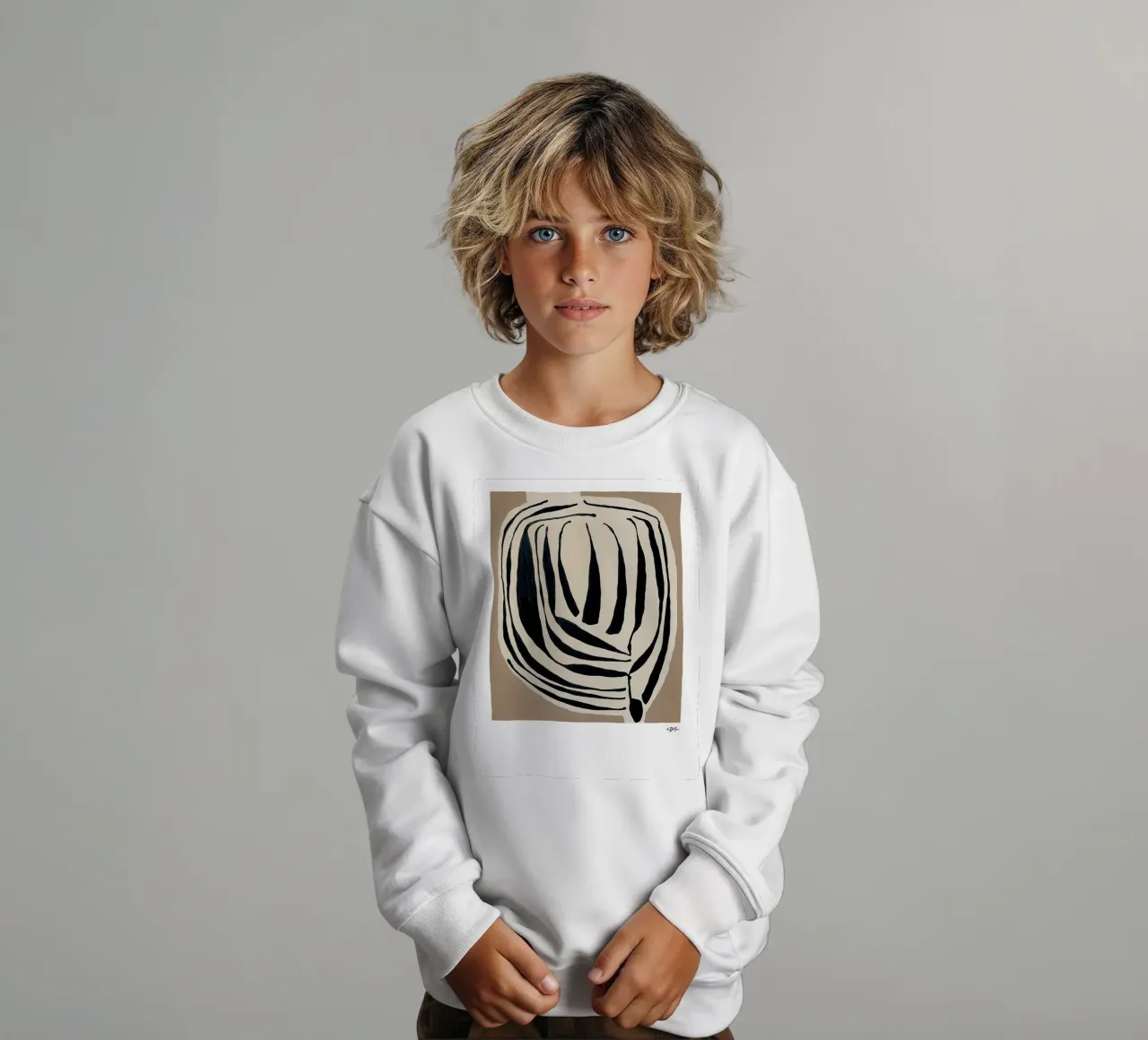 Stratificato a righe felpa bambino da Birgitpopshop
