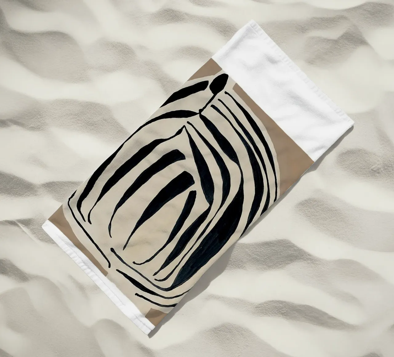 Stratificato a righe telo mare da Birgitpopshop
