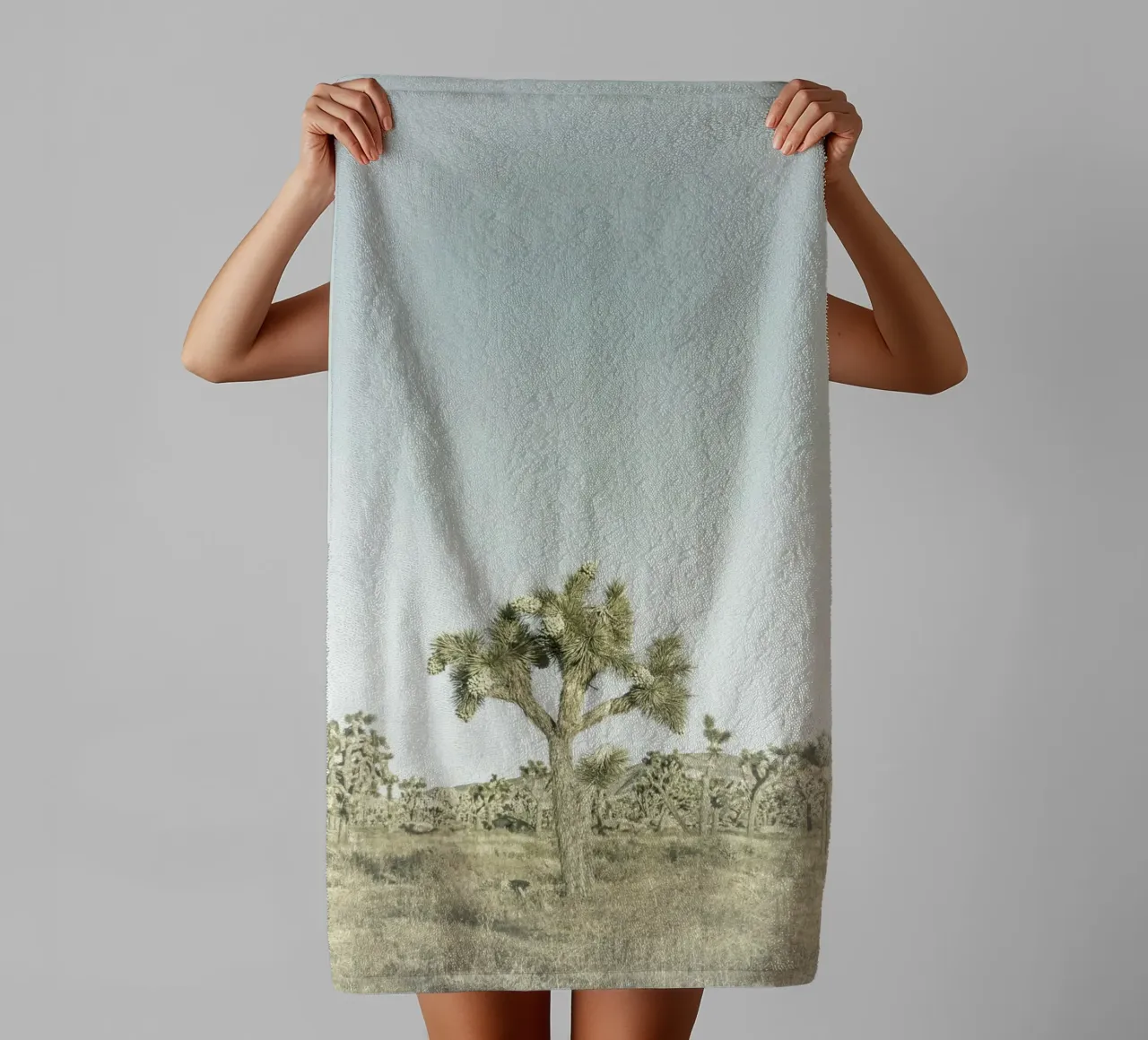 Parc national de Joshua Tree | Vintage serviette de bain de Melanie Viola
