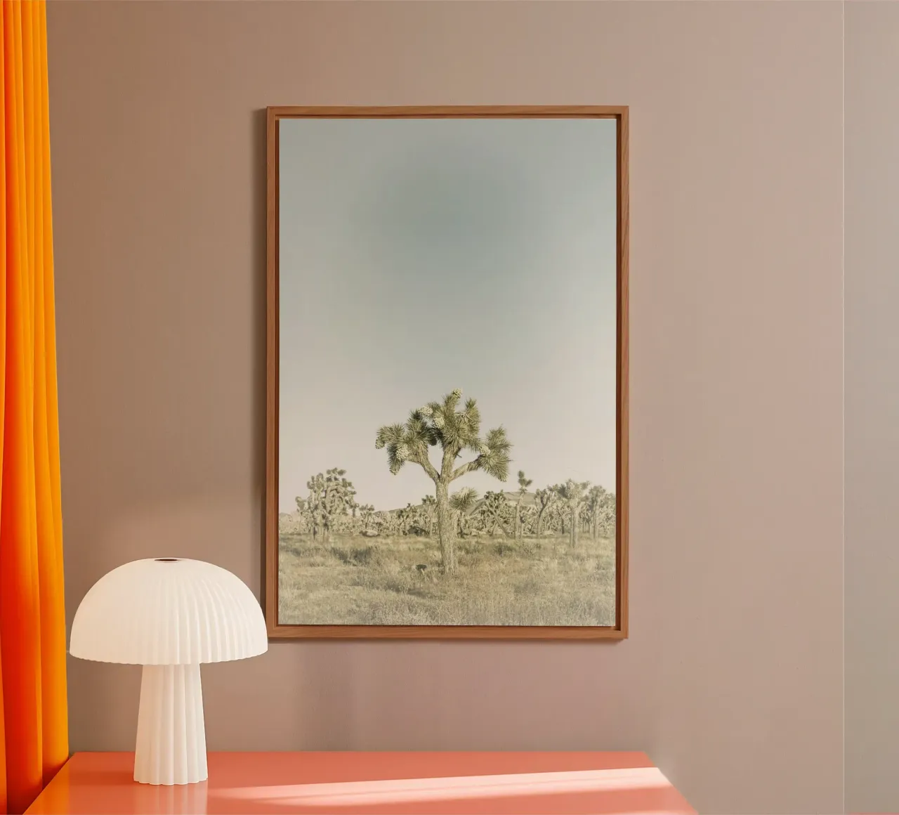 Parco nazionale di Joshua Tree | Vintage alluminio dibond da Melanie Viola