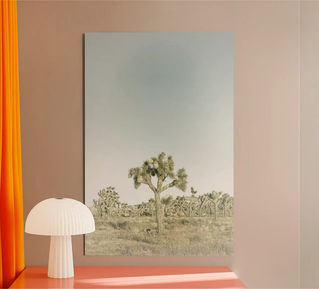 Parco nazionale di Joshua Tree | Vintage alluminio dibond da Melanie Viola