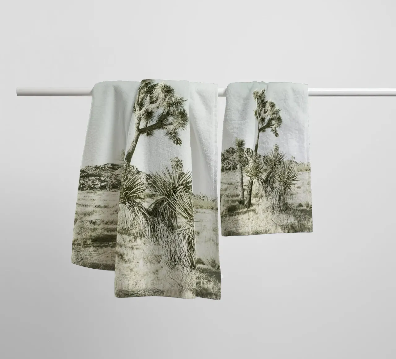 Parco nazionale di Joshua Tree | Vintage asciugamano da bagno da Melanie Viola