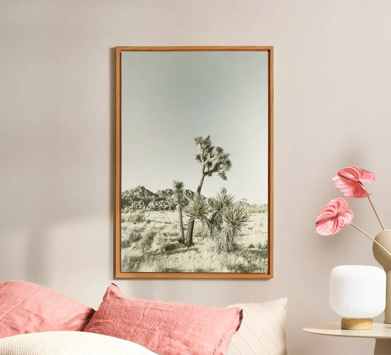 Parco nazionale di Joshua Tree | Vintage alluminio dibond da Melanie Viola