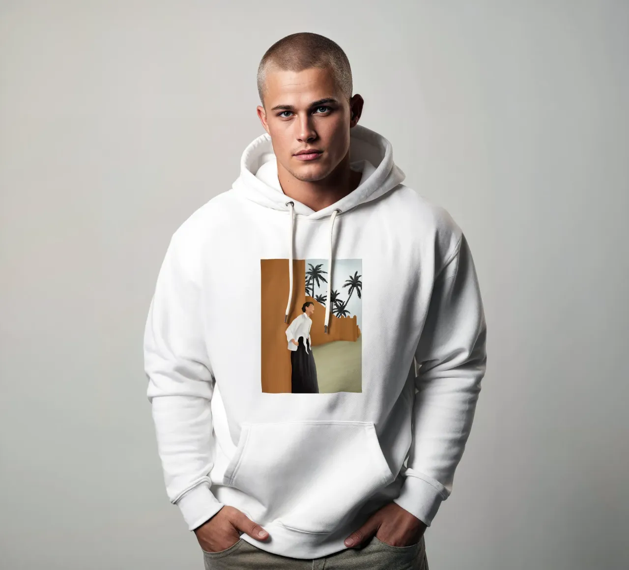 Backbone felpa con cappuccio da cityart