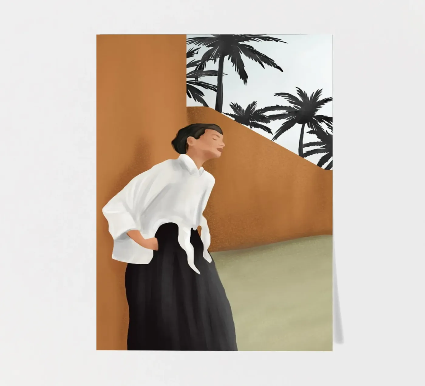 Backbone foglio adesivo da cityart