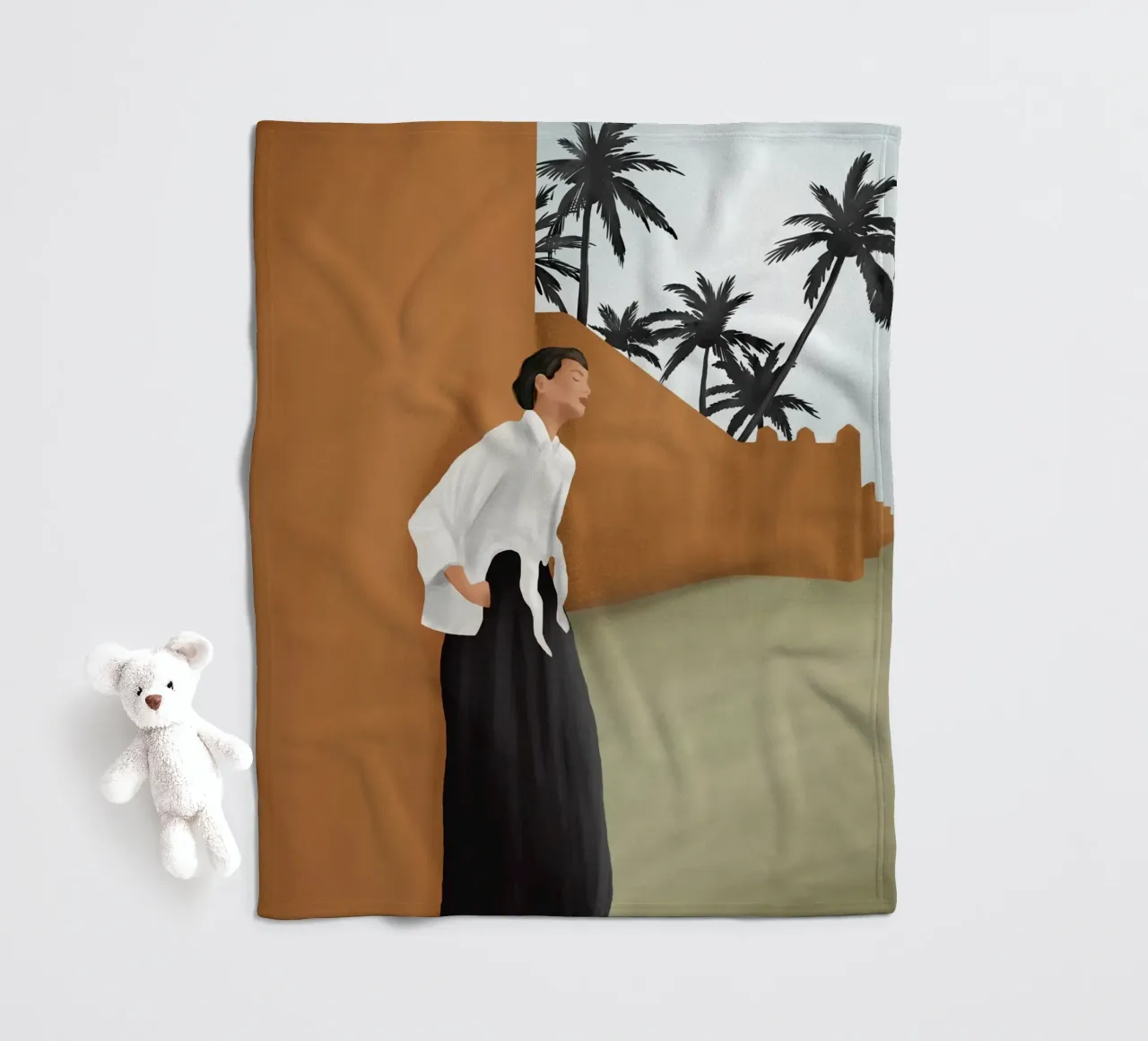 Backbone coperta in pile da cityart