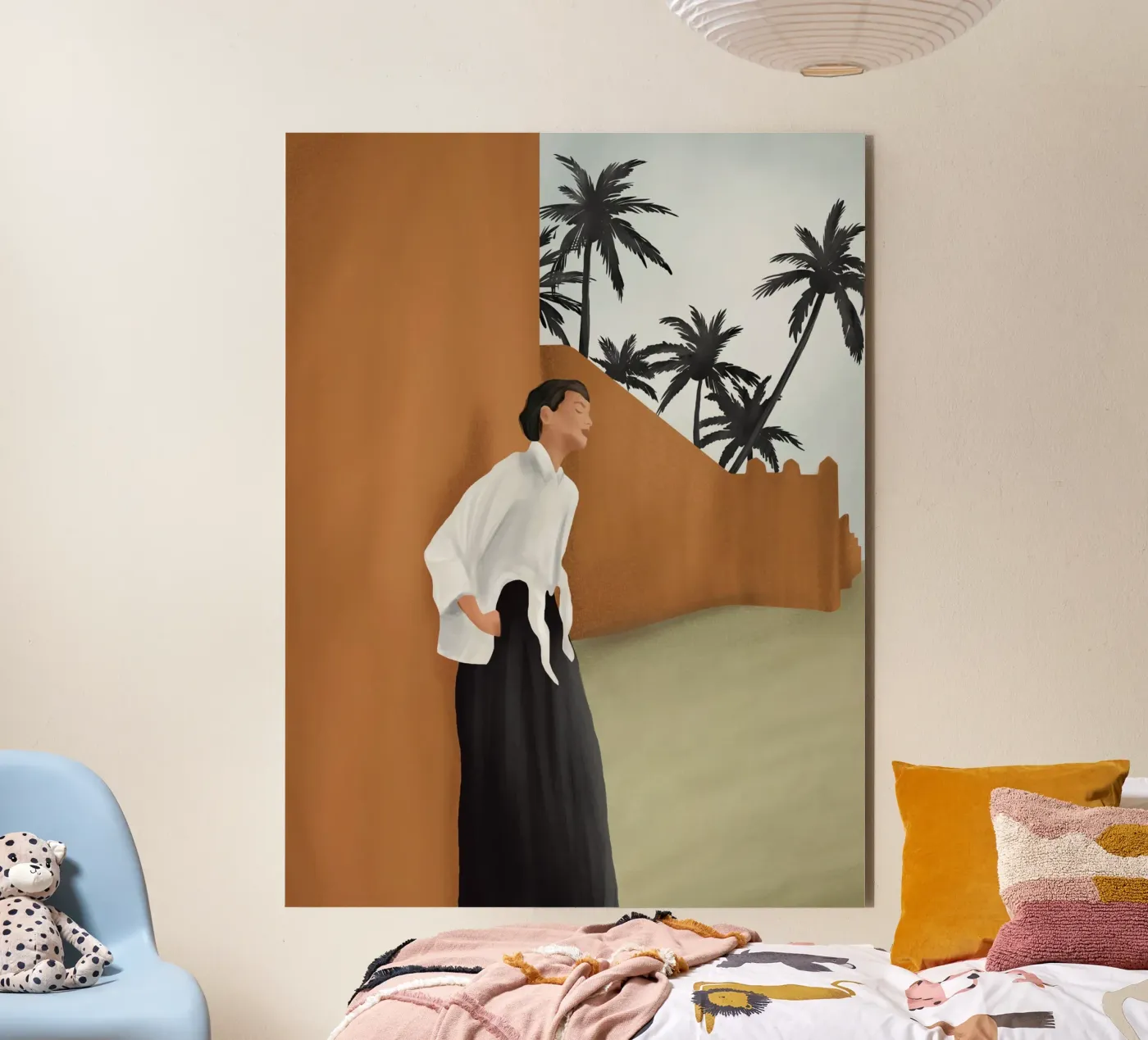 Backbone forex-plaat van cityart