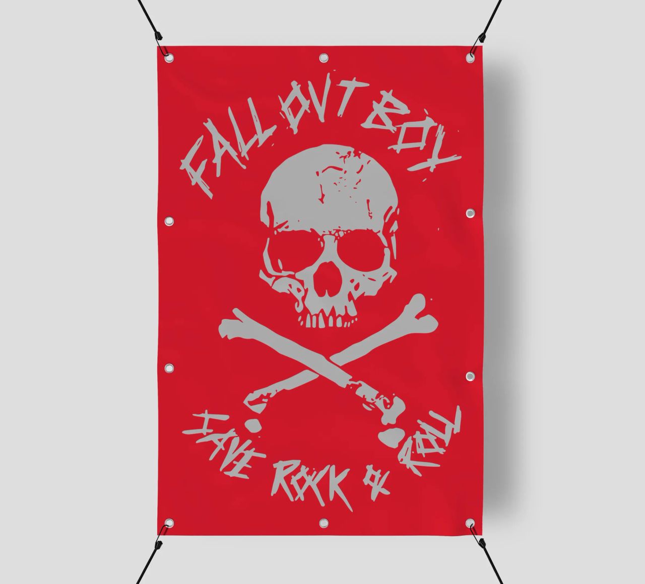 I Fall Out Boy salvano il R&R telo in pvc da Curtishop