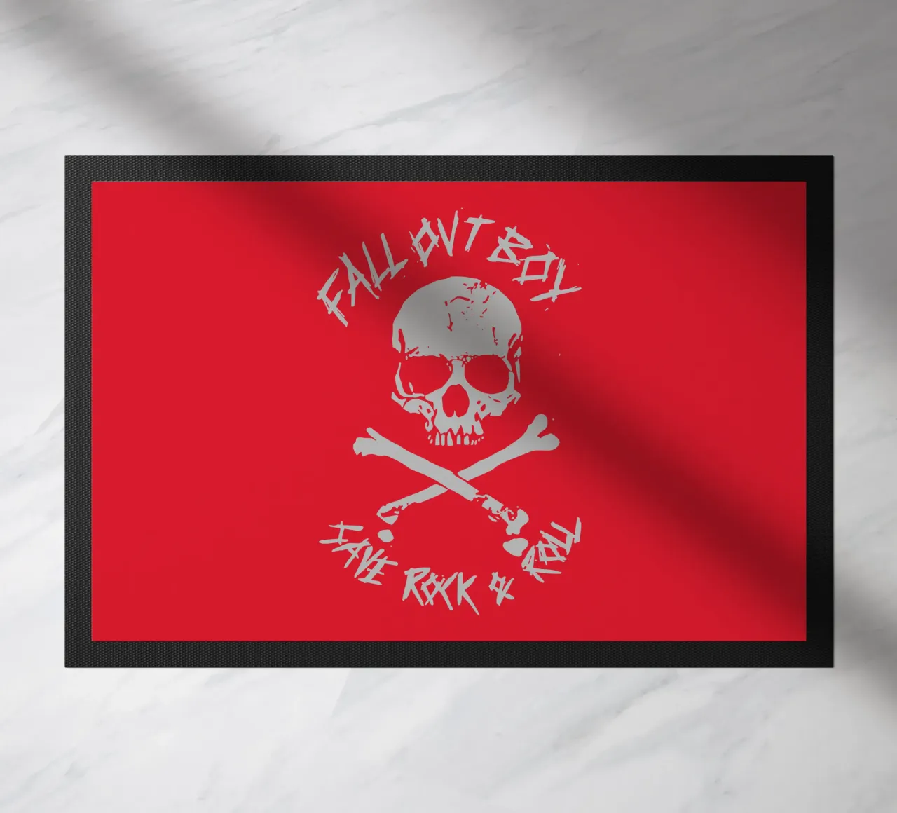 Fall Out Boy retten R&R Fußmatte von Curtishop