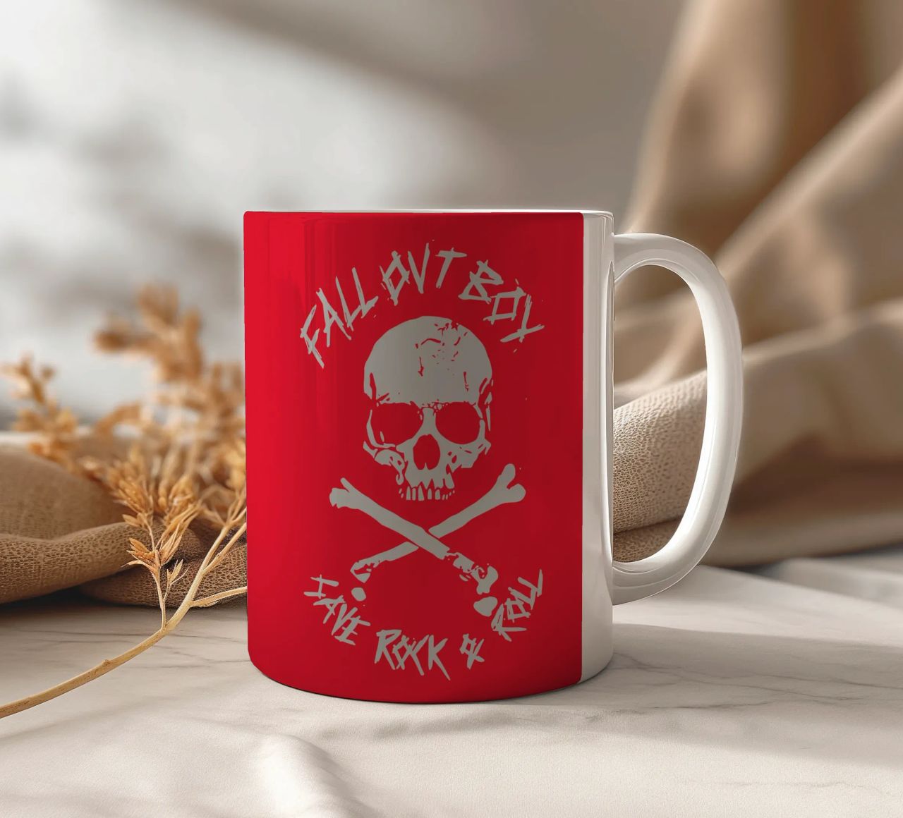 I Fall Out Boy salvano il R&R tazza in ceramica da Curtishop