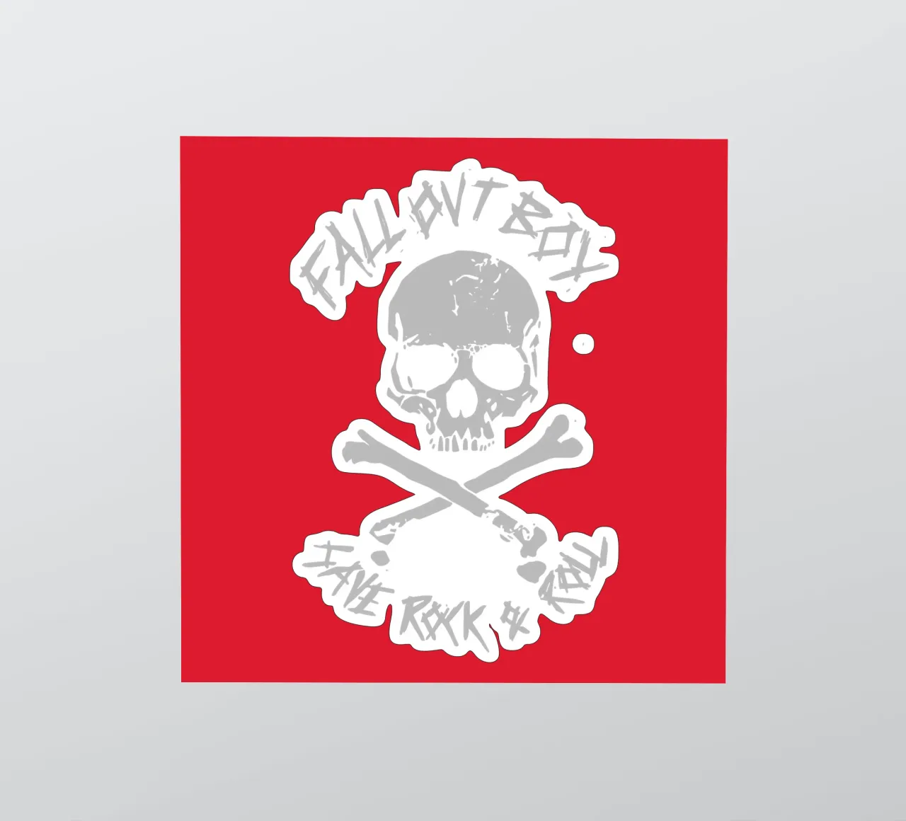 Fall Out Boy retten R&R Sticker von Curtishop